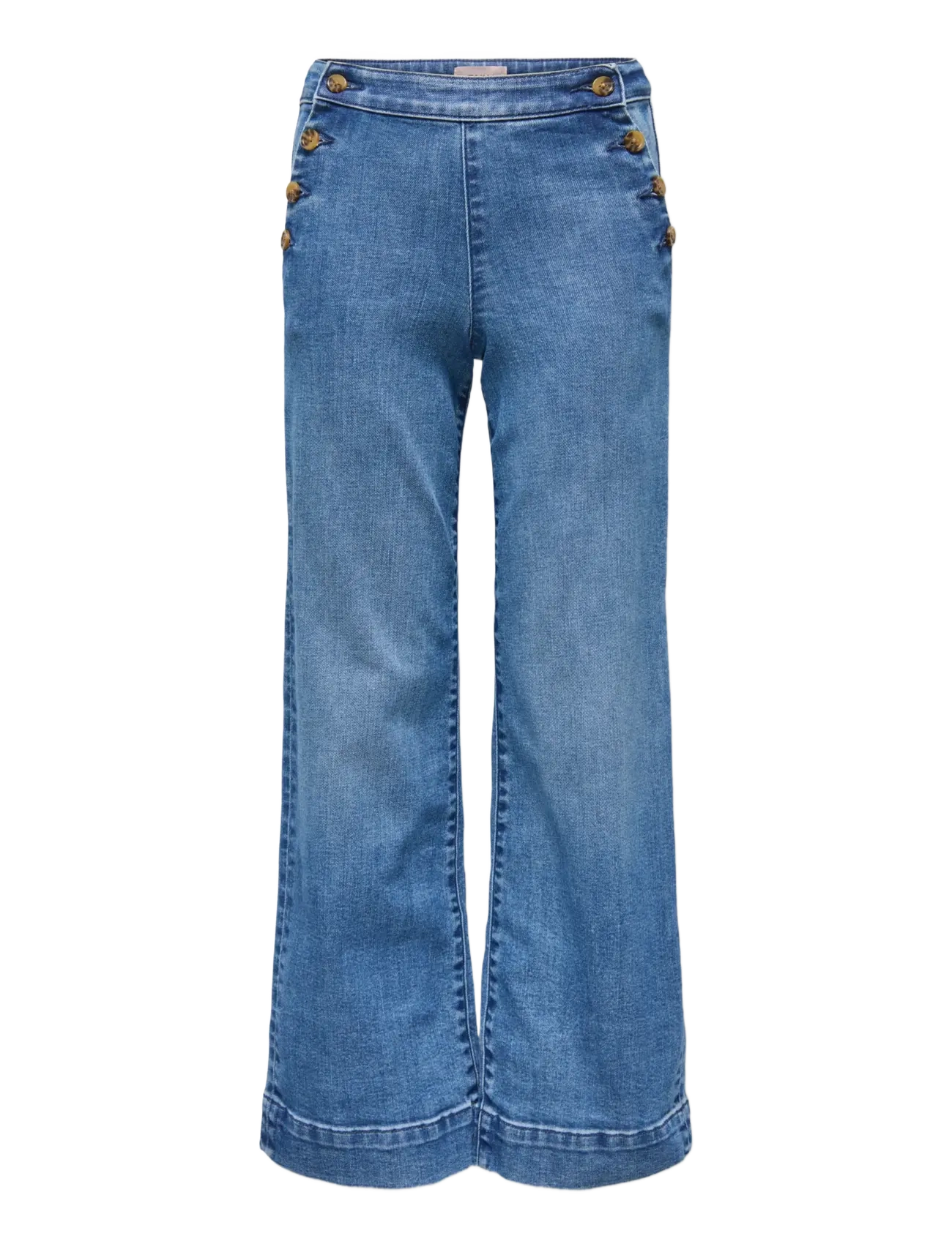 Kids Only KOGMADISON HW BUT WIDE DNM GEN769 NOOS - Lapsed 98–134 - MEDIUM BLUE DENIM / blue