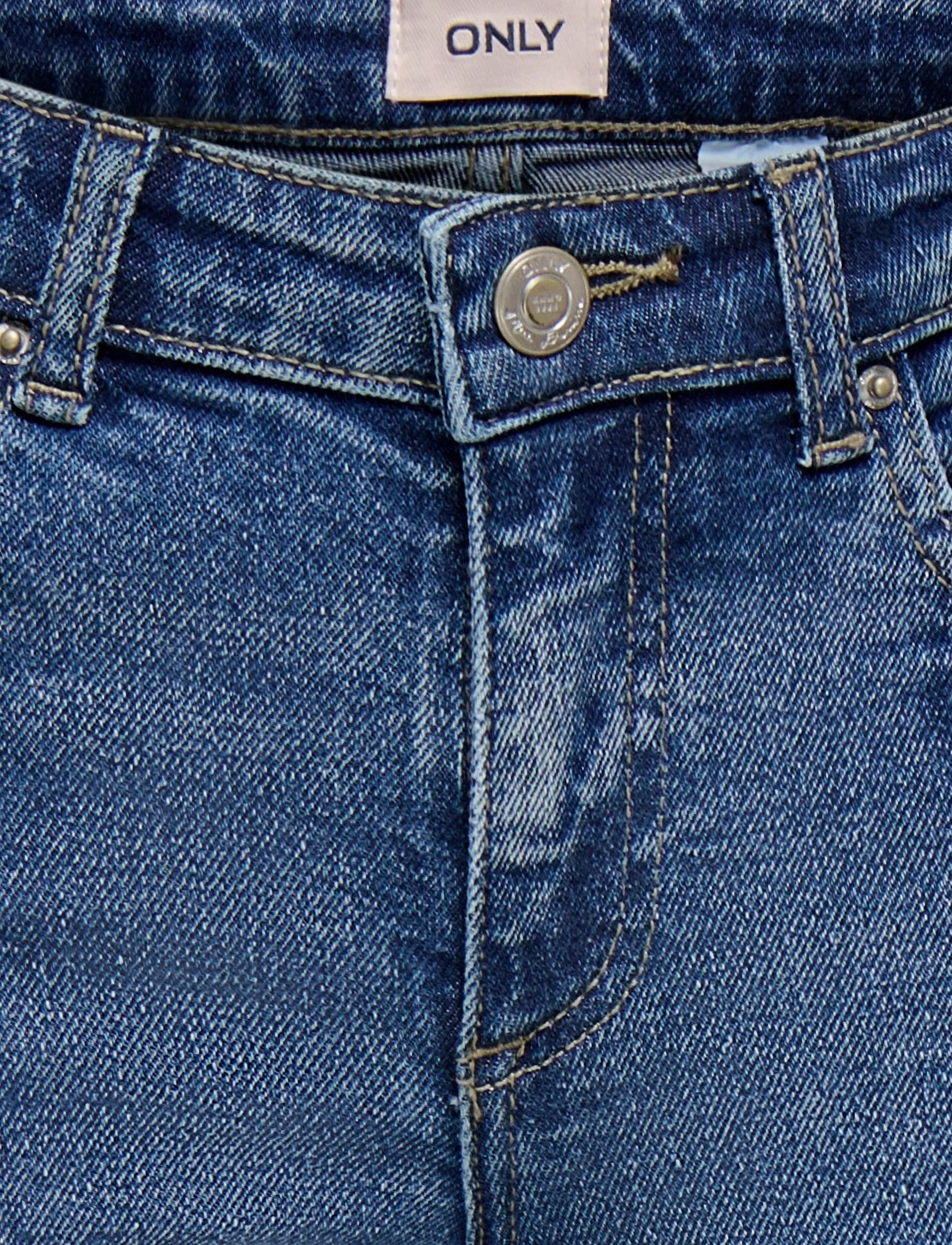Kids Only - KOGJUICY WIDE LEG PINTUCK DNM AZG - wide leg jeans - medium blue denim - 3
