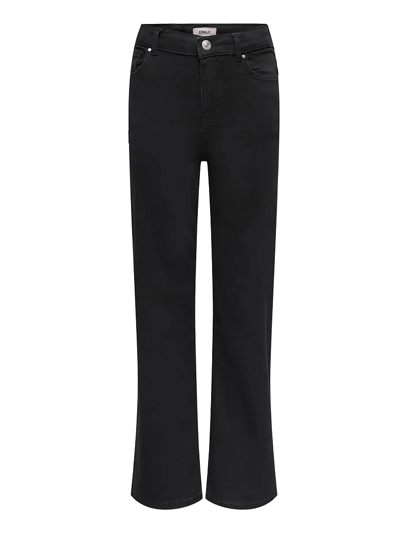 Kids Only - KOGMADISON BLUSH HW WIDE DIA1099 NOOS - platūs džinsai - washed black - 1
