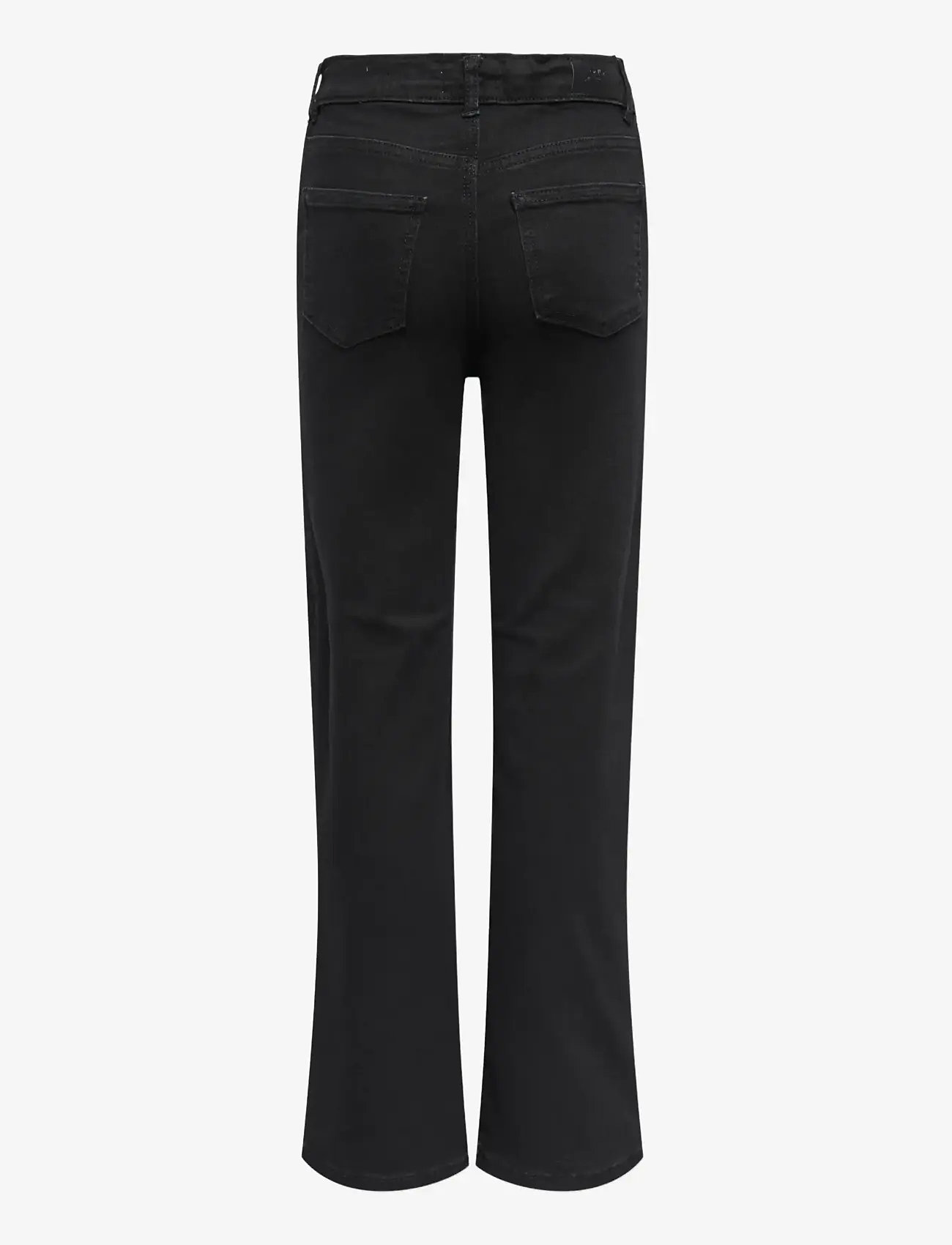 Kids Only - KOGMADISON BLUSH HW WIDE DIA1099 NOOS - platūs džinsai - washed black - 2