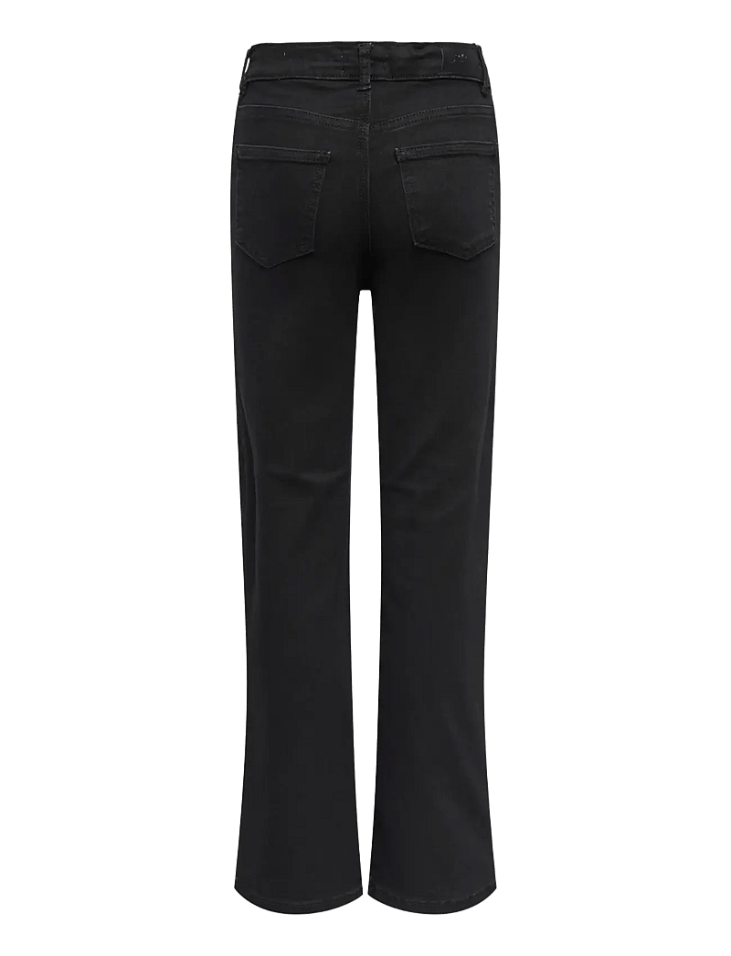 Kids Only - KOGMADISON BLUSH HW WIDE DIA1099 NOOS - platūs džinsai - washed black - 2