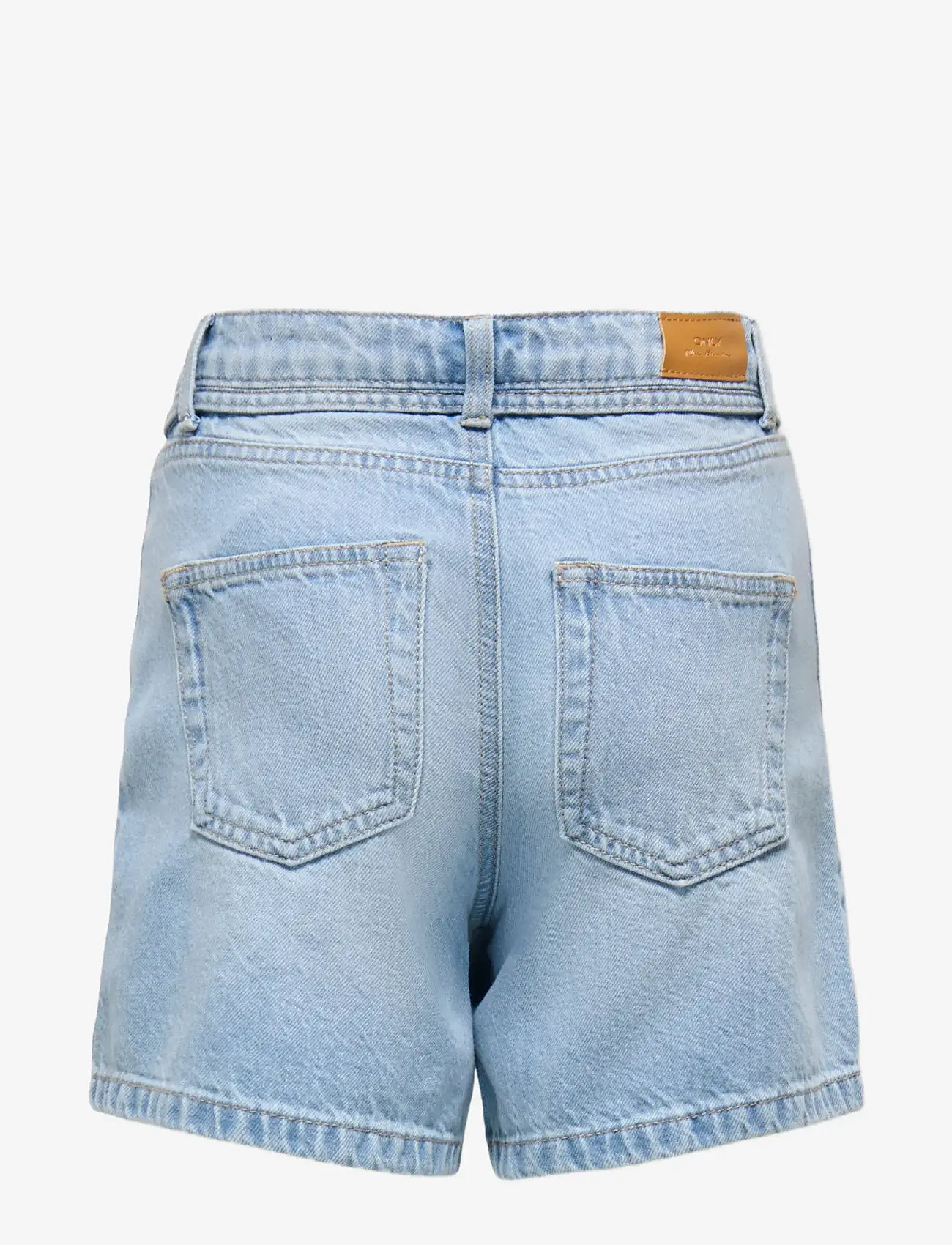 Kids Only - KOGGIANNA HW BELT SHORTS PIMBOX DNM NOOS - jeansshorts - light blue denim - 2