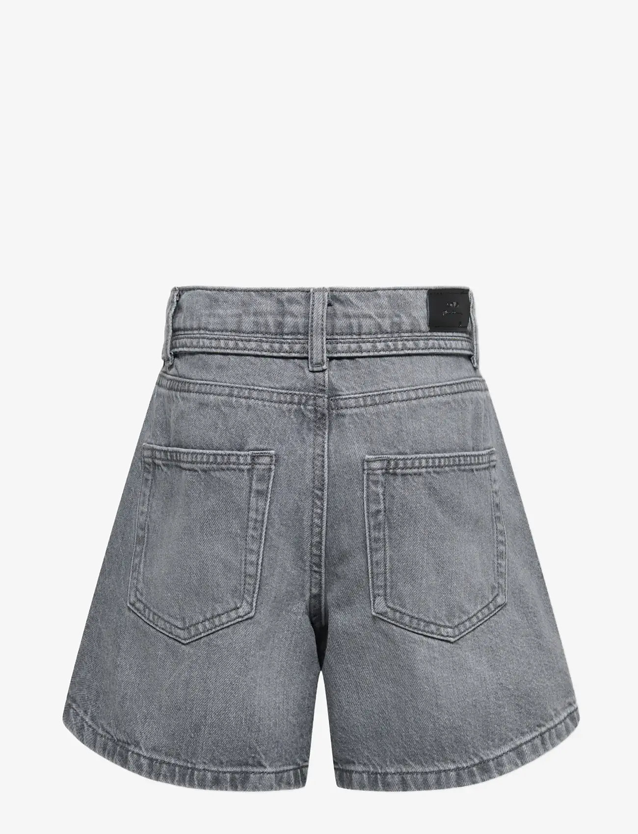 Kids Only - KOGGIANNA HW BELT SHORTS PIMBOX DNM NOOS - jeansshorts - medium grey denim - 2