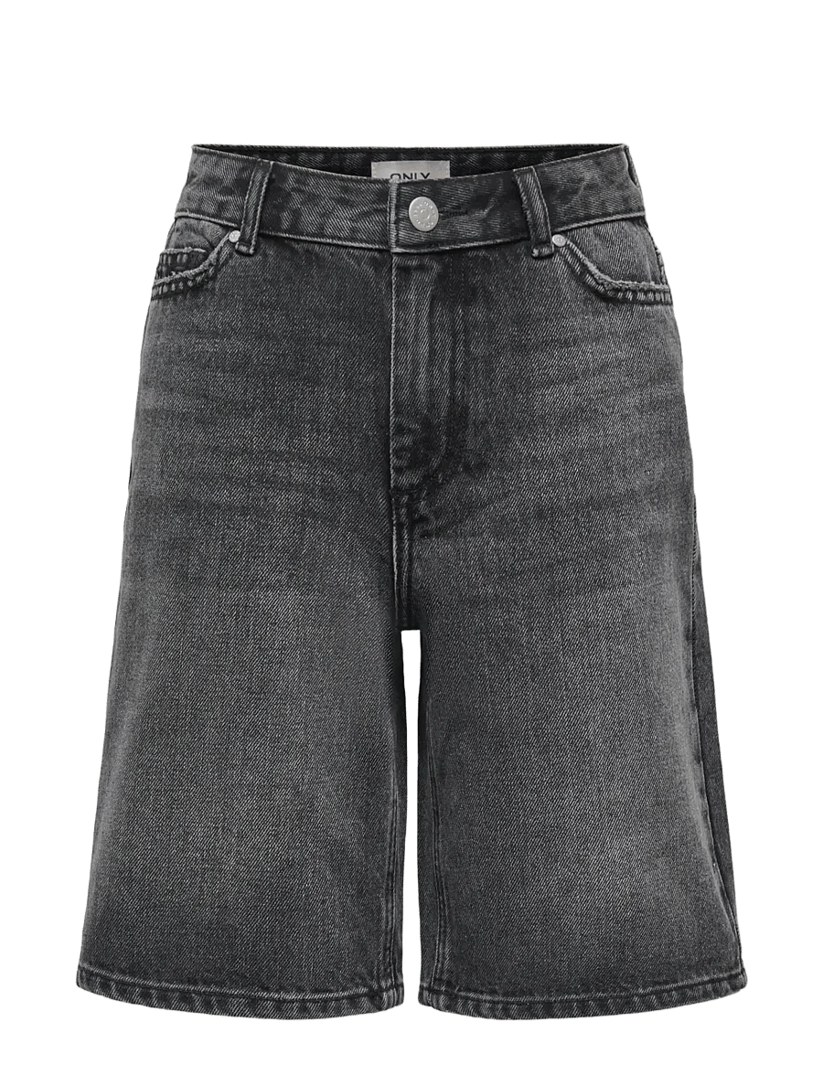Kids Only - KOGSONNY HW WIDE DNM SHORTS NOOS - denimshorts - washed black - 0