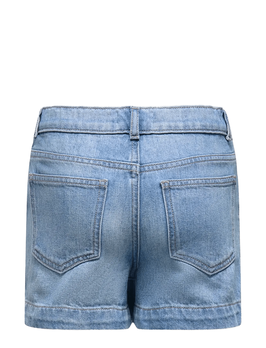 Kids Only - KOGCOMET MID WIDE SHORTS DNM LB NOOS - jeansshorts - light blue denim - 2