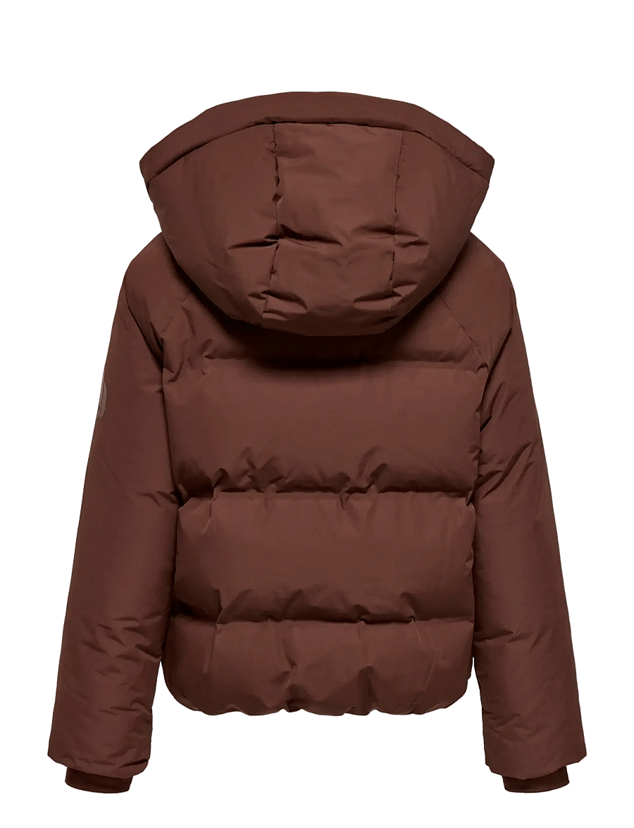 Kids Only - KOGELLIE FUNCTIONAL HOOD JACKET OTW NOOS - soojad ja polsterdatud - brown stone - 1
