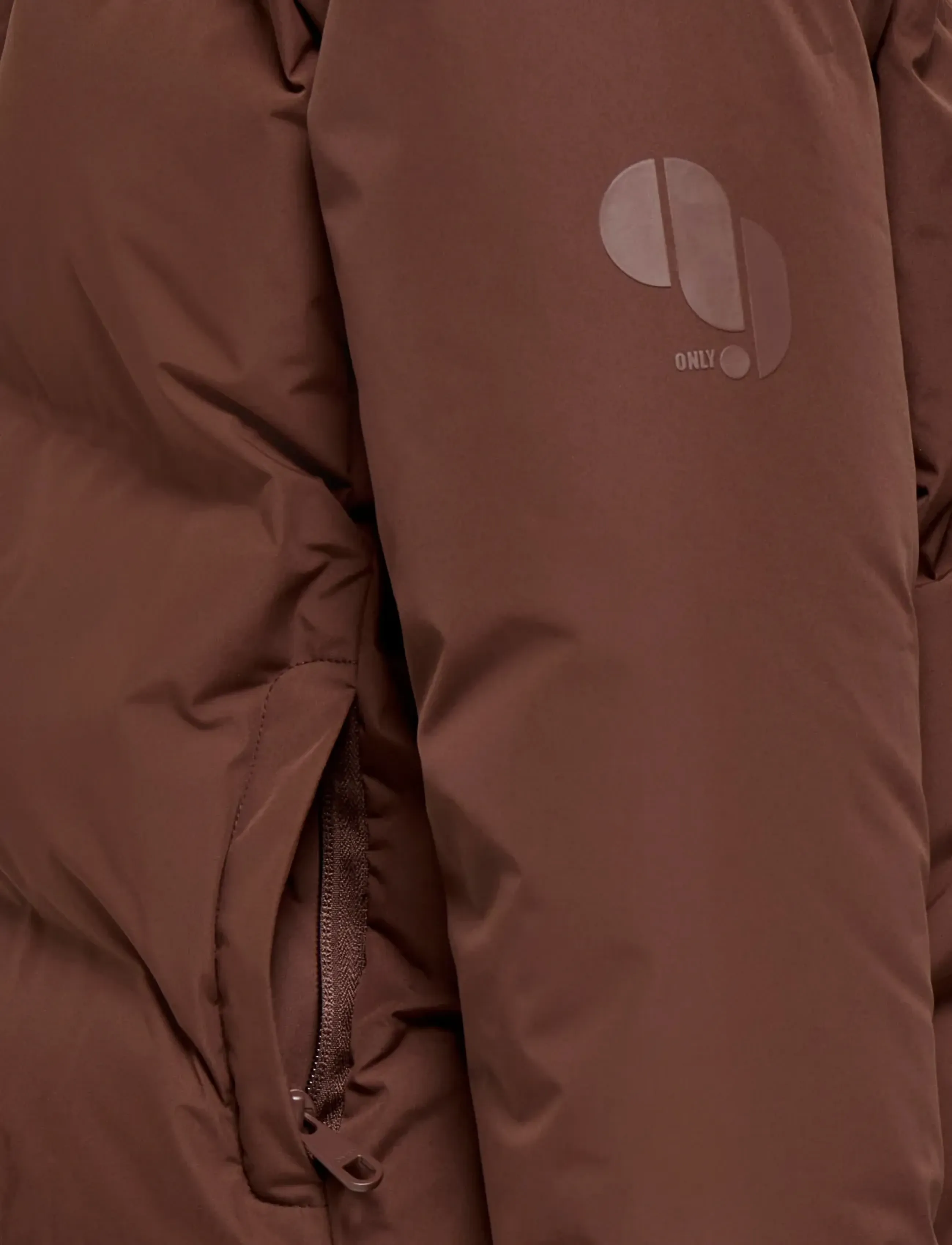 Kids Only - KOGELLIE FUNCTIONAL HOOD JACKET OTW NOOS - soojad ja polsterdatud - brown stone - 2