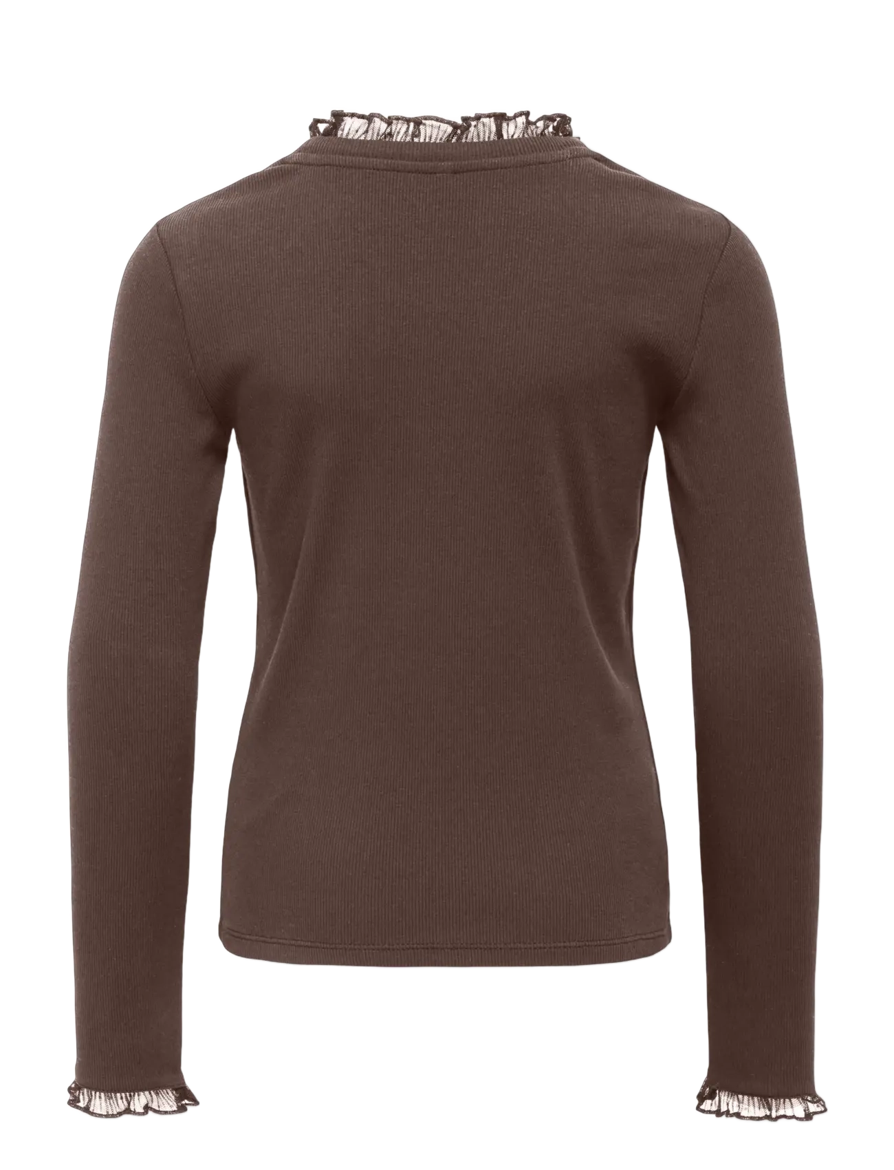 Kids Only - KOGLESLIE L/S LACE MIX TOP JRS - bracken - 1