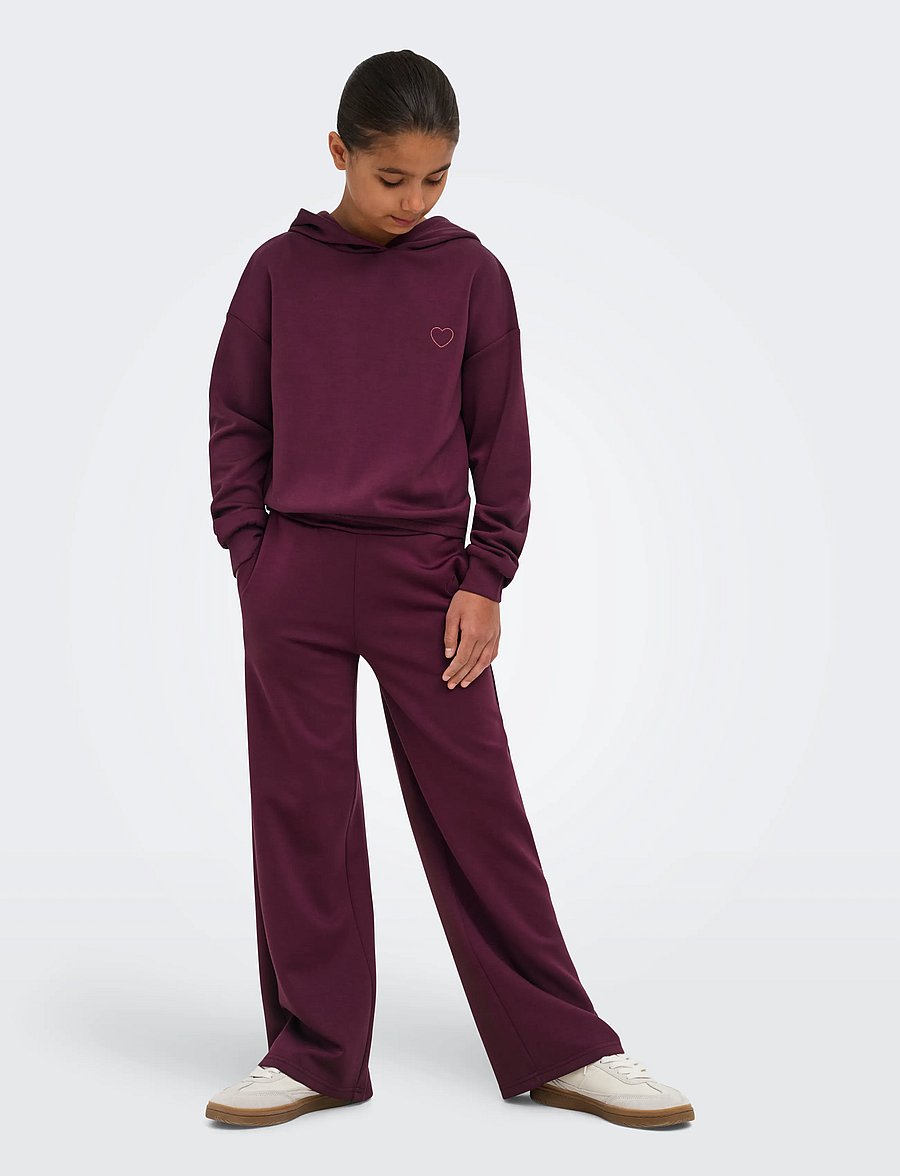 Kids Only - KOGADA-COOPER HEART L/S HOOD FR SWT NOOS - hættetrøjer - fig - 4