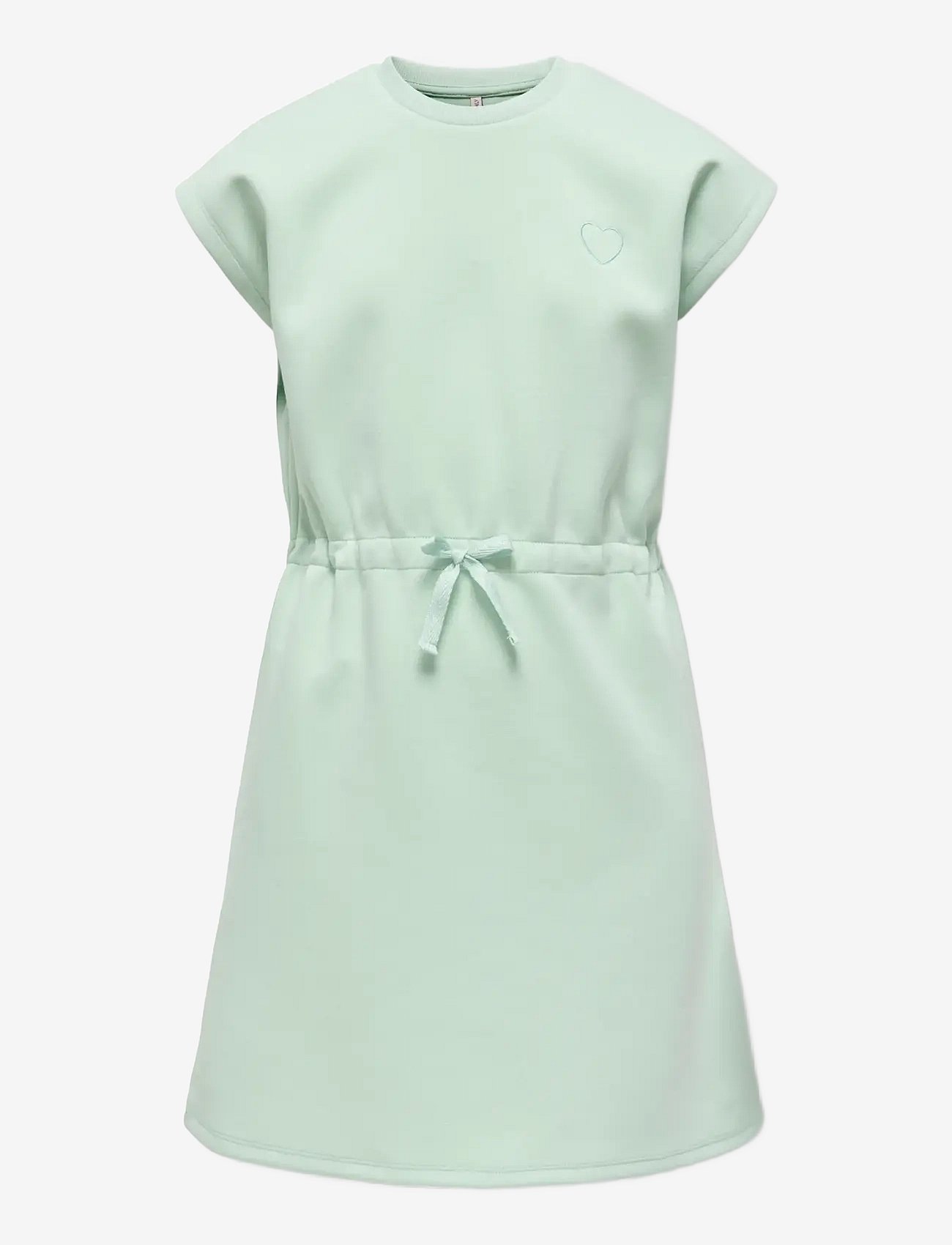 Kids Only Kogada-May Heart S/S Dress Fr Jrs - Green - 158-164