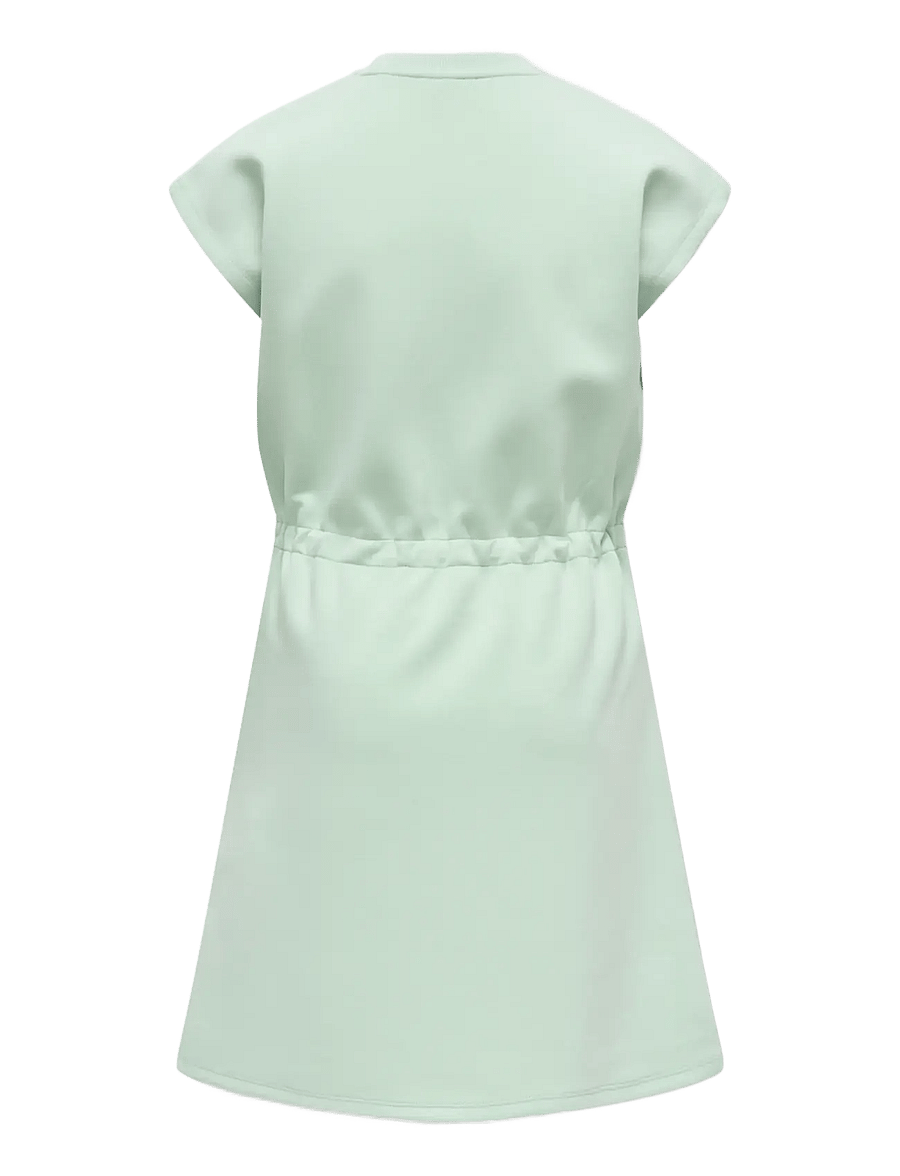 Kids Only - KOGADA-MAY HEART S/S DRESS FR JRS - aqua foam - 1