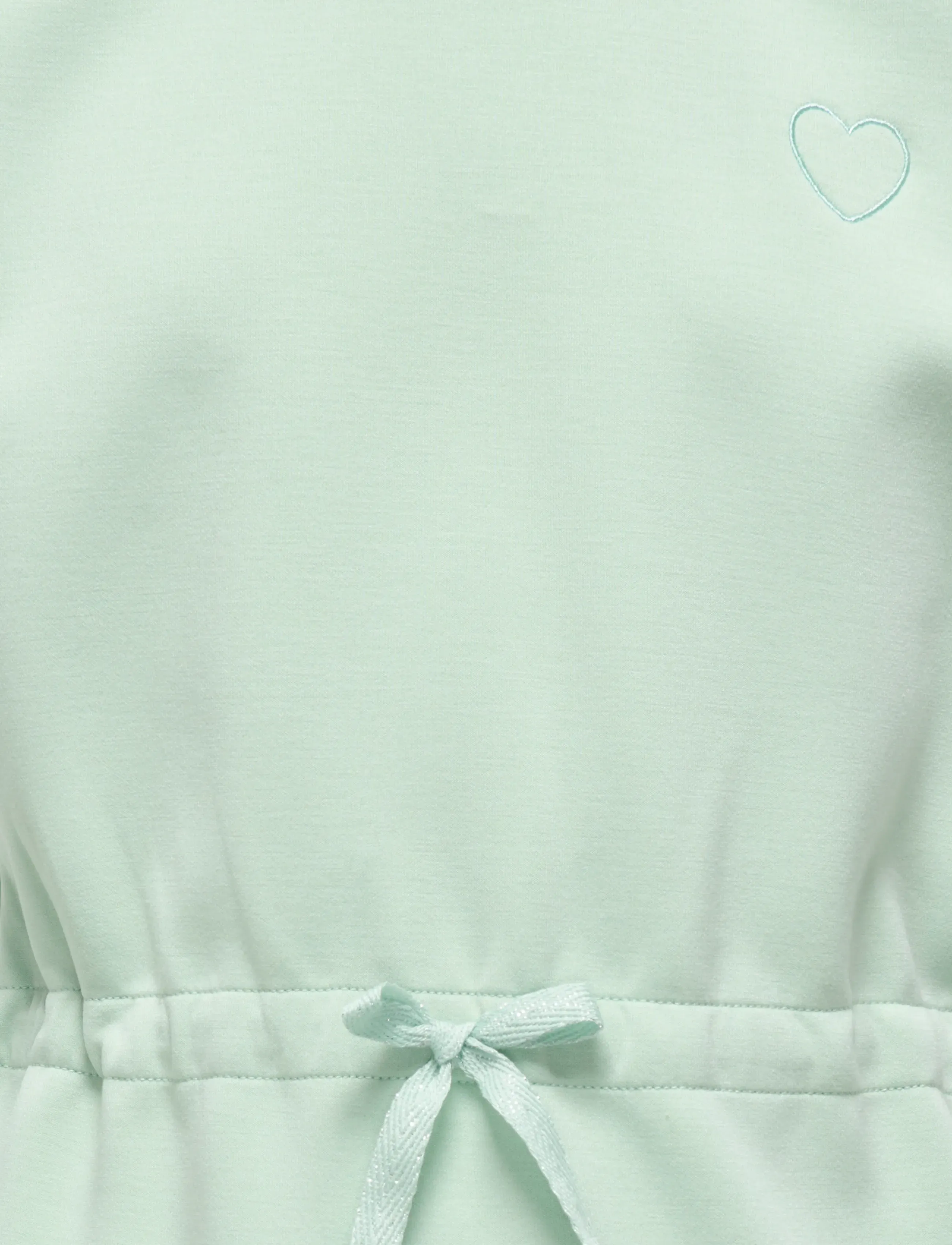 Kids Only - KOGADA-MAY HEART S/S DRESS FR JRS - aqua foam - 2