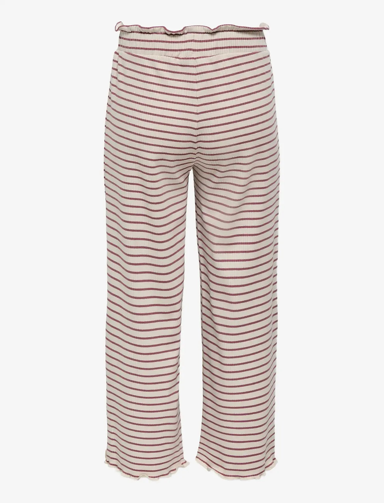 Kids Only - KMGMAUDE LIFE STRIPE WIDE PANT JRS NOOS - babybyxor - oatmeal - 2