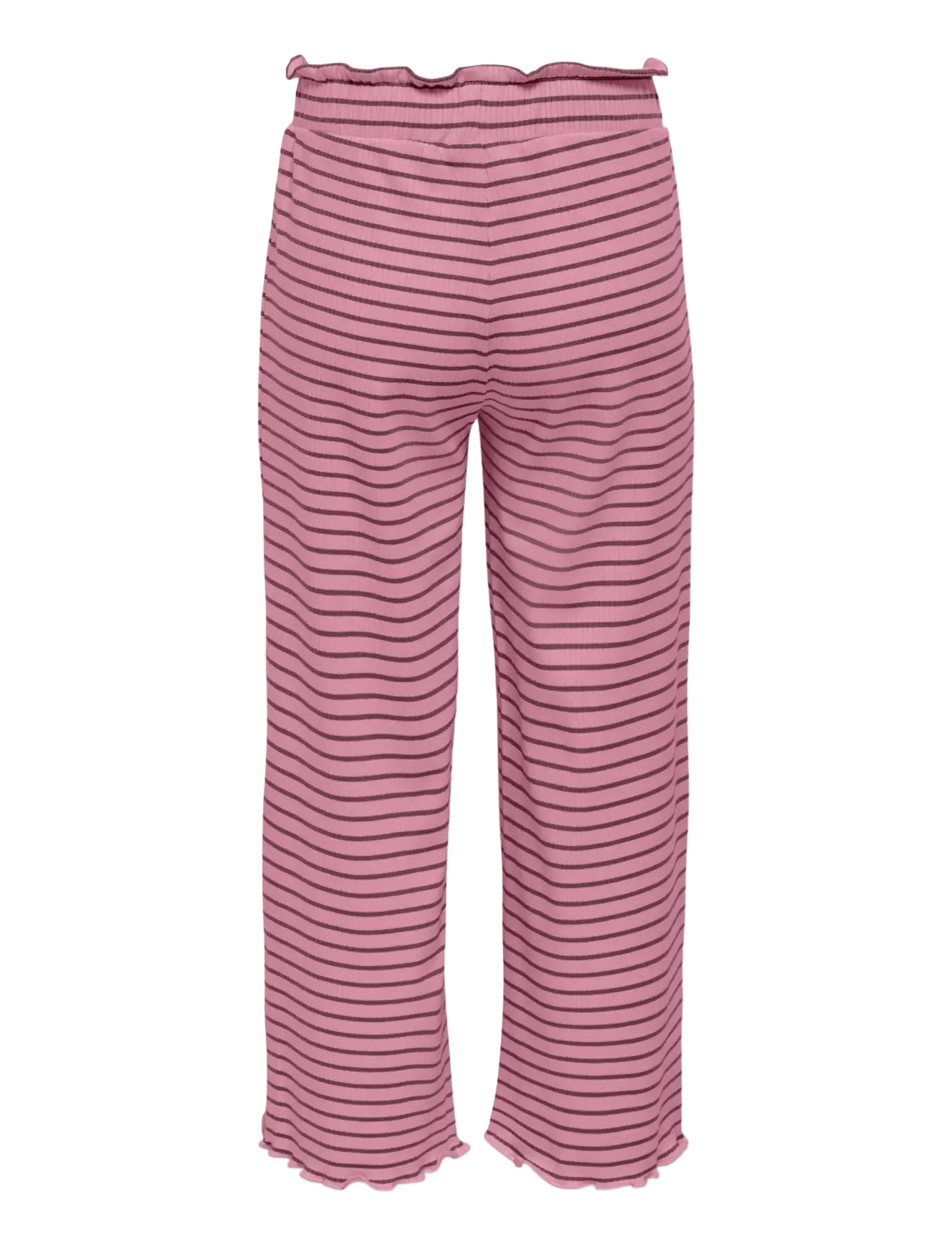 Kids Only - KMGMAUDE LIFE STRIPE WIDE PANT JRS NOOS - babybukser - sea pink - 2