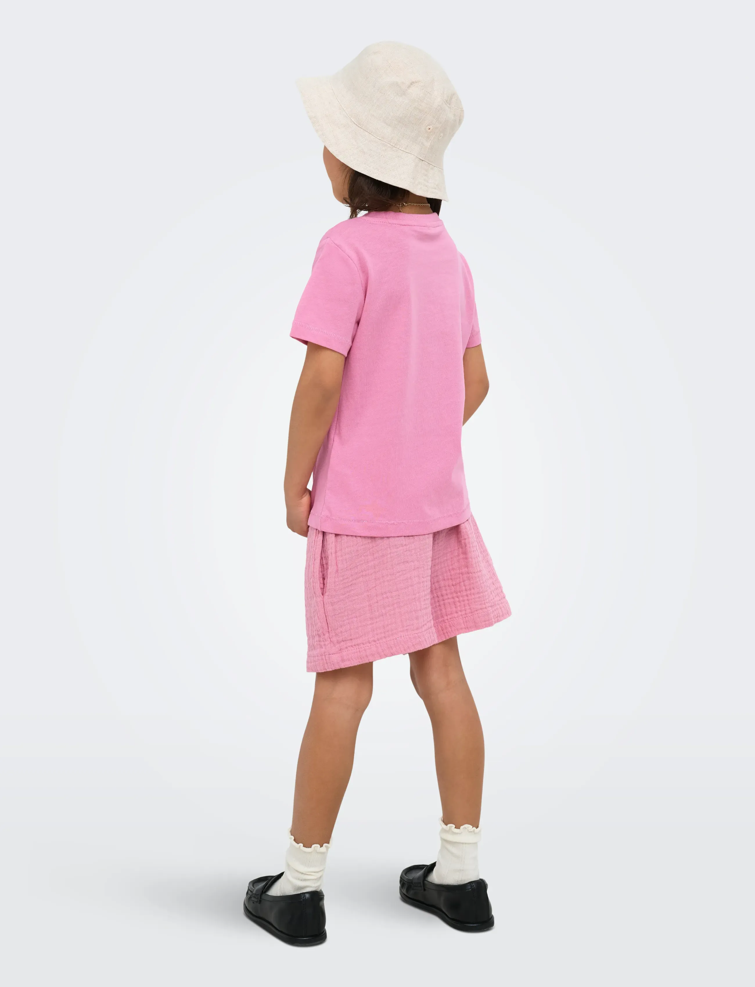 Kids Only - KMGVEGA LIFE SS REG EMB TEE BOX JRS NOOS - t-shirts à manches courtes - cashmere rose - 3