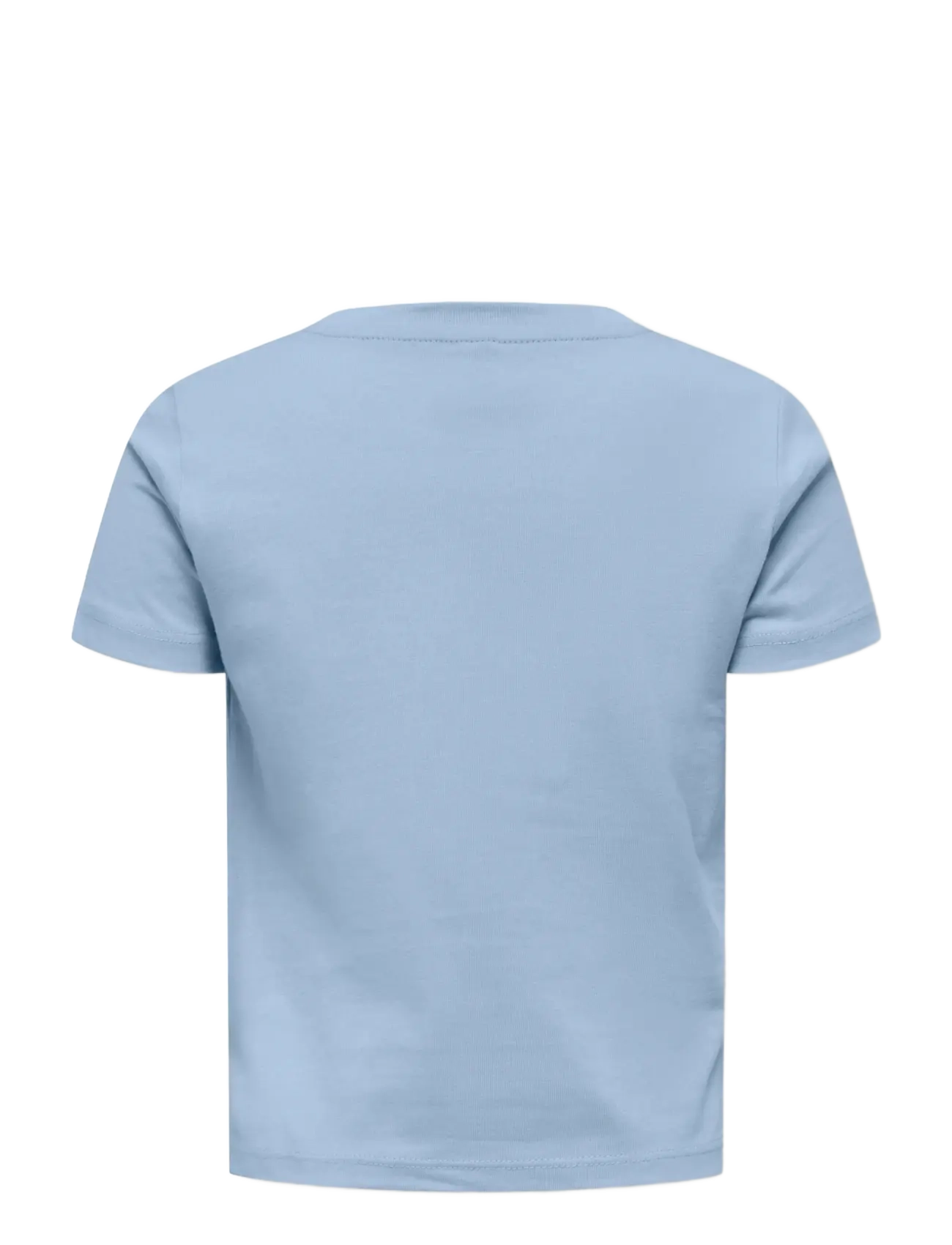 Kids Only - KMGVEGA LIFE SS REG EMB TEE BOX JRS NOOS - kortærmede t-shirts - soft chambray - 2