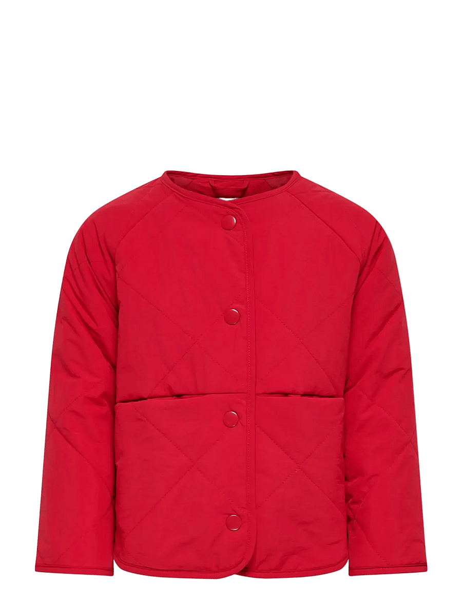 Kids Only - KMGROSALINA QUILTED JACKET OTW NOOS - quiltede jakker - barbados cherry - 0