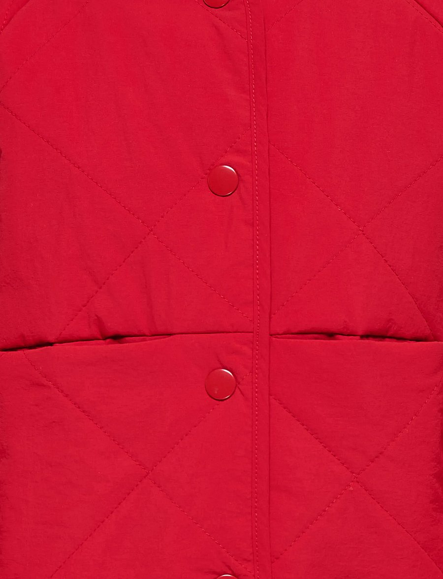 Kids Only - KMGROSALINA QUILTED JACKET OTW NOOS - quiltede jakker - barbados cherry - 5
