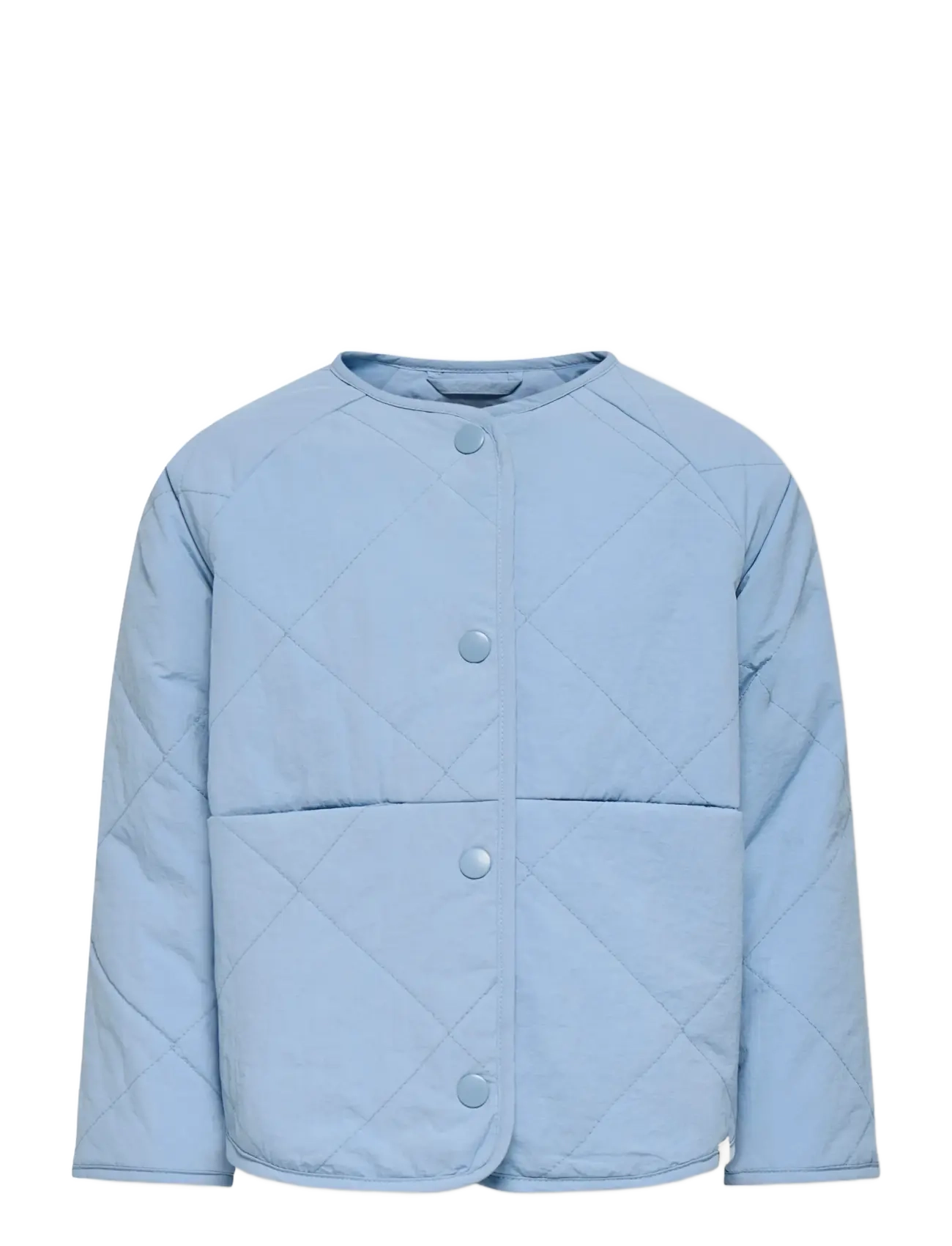 Kids Only Kmgrosalina Quilted Jacket Otw Noos, 104, Blue, Jakker & Frakker > Quiltede Jakker, Børn