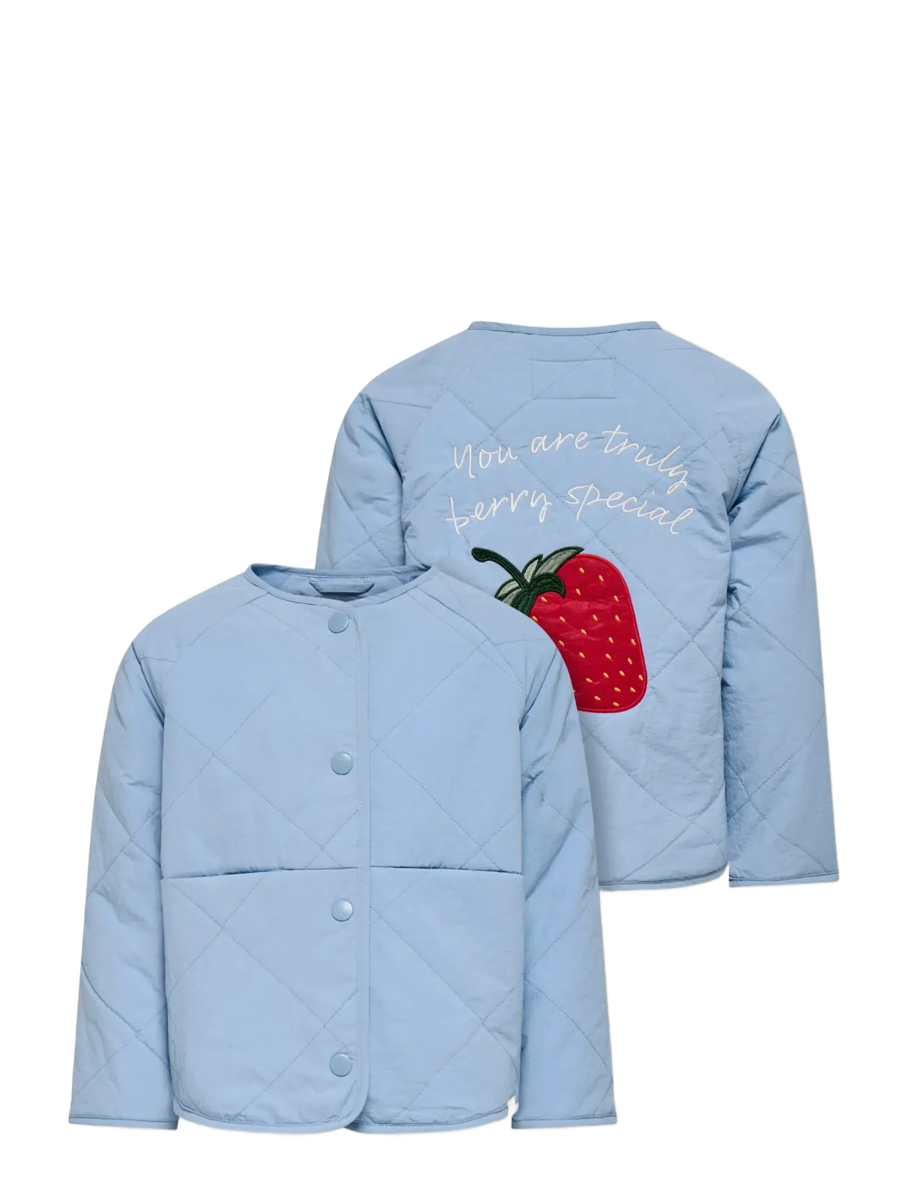 Kids Only - KMGROSALINA QUILTED JACKET OTW NOOS - steppjacken - soft chambray - 3