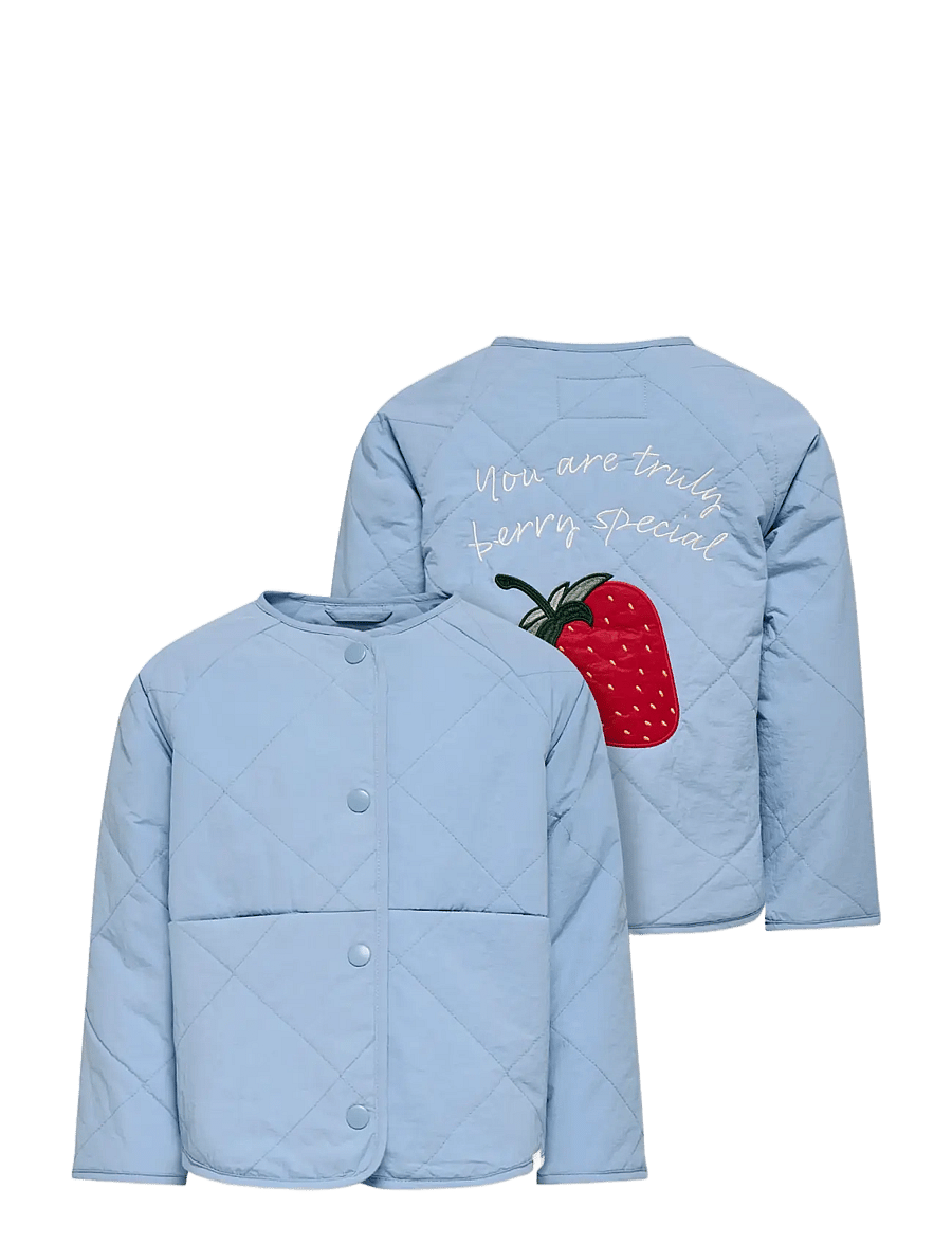 Kids Only - KMGROSALINA QUILTED JACKET OTW NOOS - steppjacken - soft chambray - 3