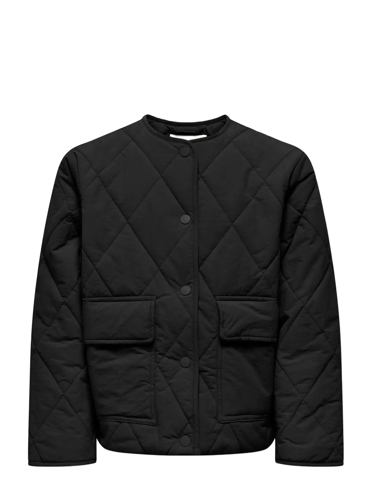 Kids Only KOGROSALINA QUILTED JACKET VD OTW NOOS - Steppjacken - BLACK / black