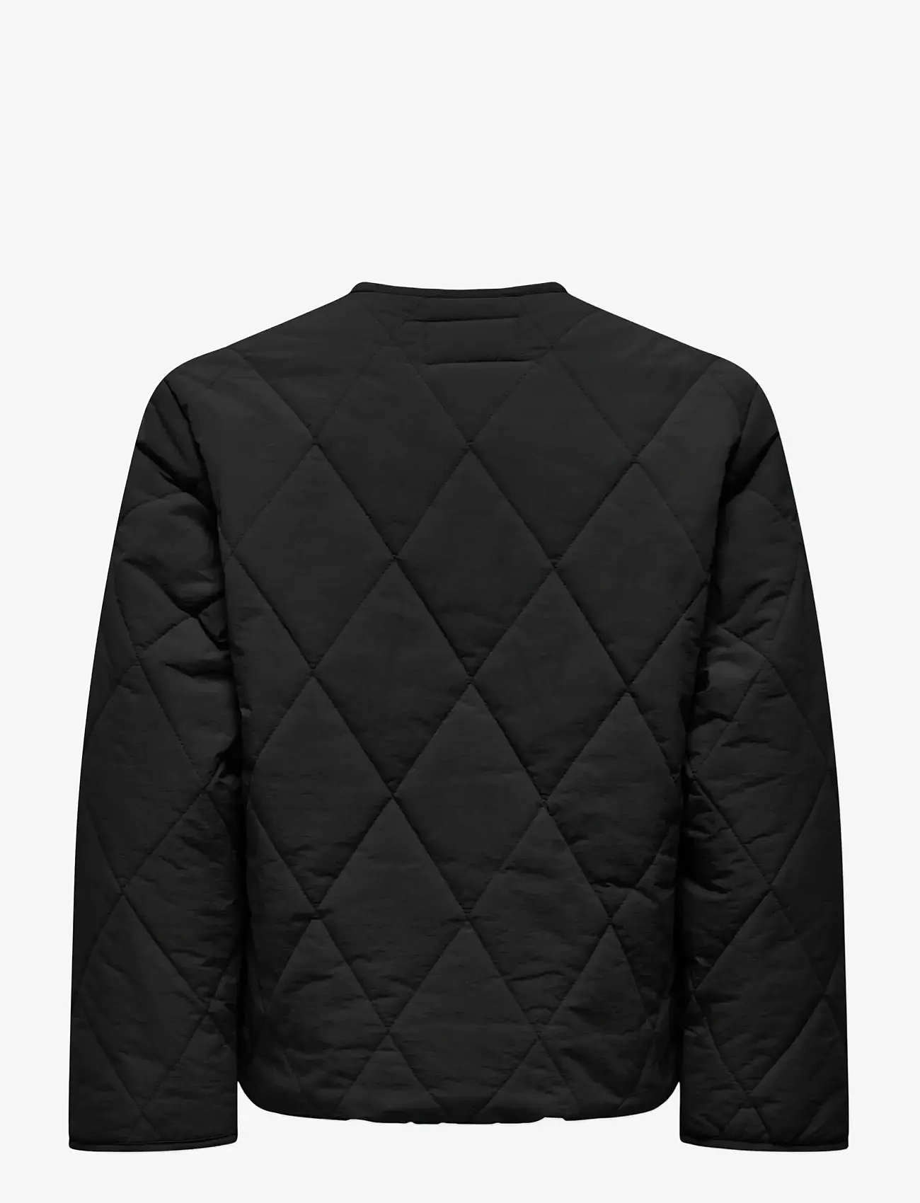 Kids Only - KOGROSALINA QUILTED JACKET VD OTW NOOS - steppjacken - black - 1
