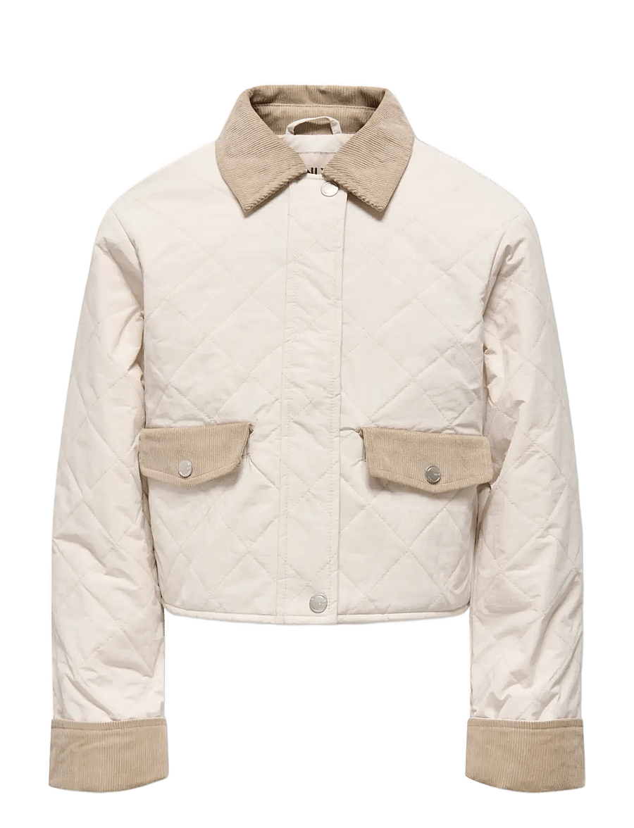 Kids Only - KOGROSALINA QUILTED MIX JACKET VD OTW - steppjacken - moonbeam - 0