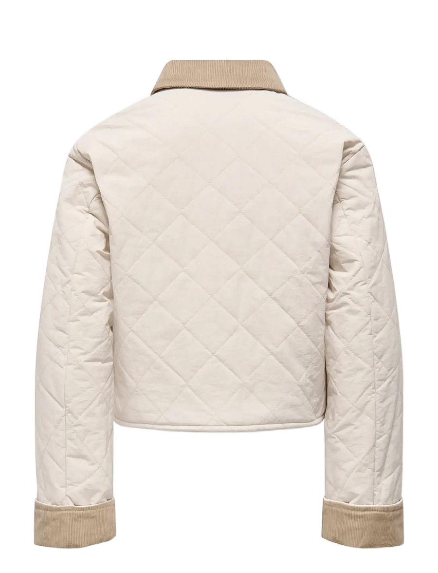 Kids Only - KOGROSALINA QUILTED MIX JACKET VD OTW - steppjacken - moonbeam - 1