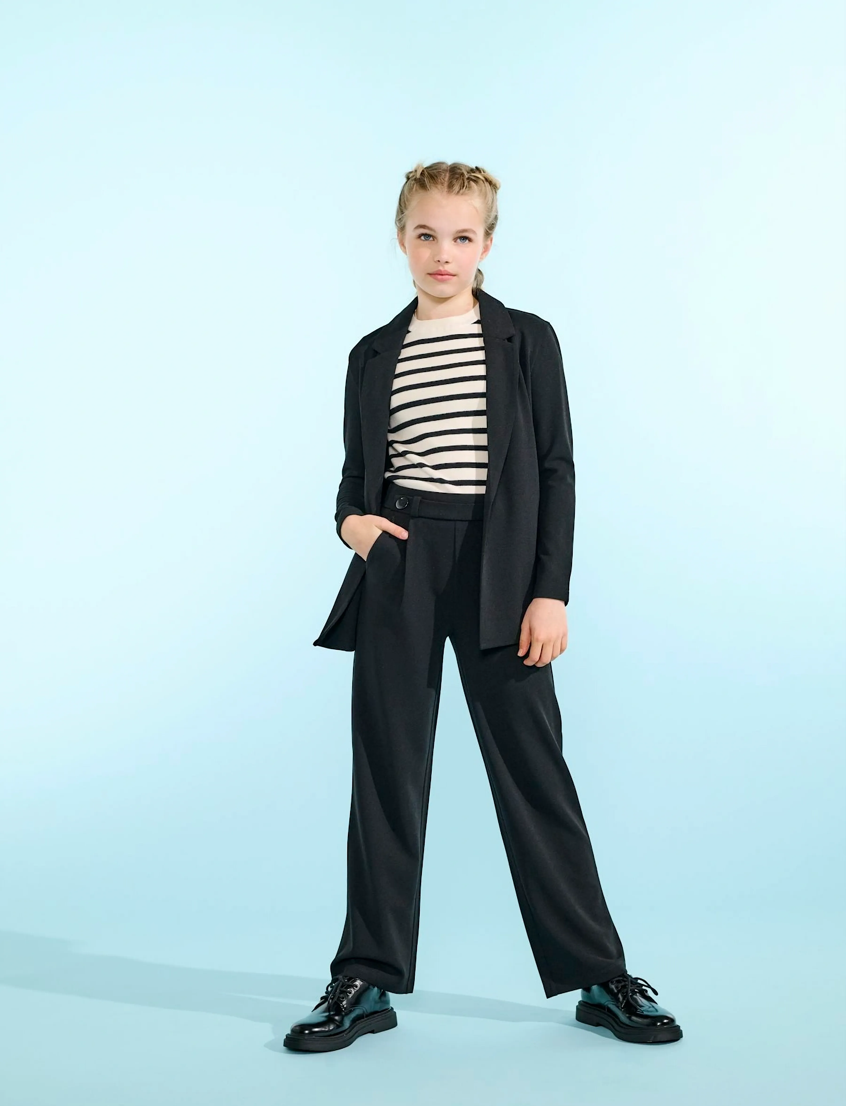 Kids Only Koggeggo Life L/S Blazer Vd Jrs, 116, Black > Blazere, Børn