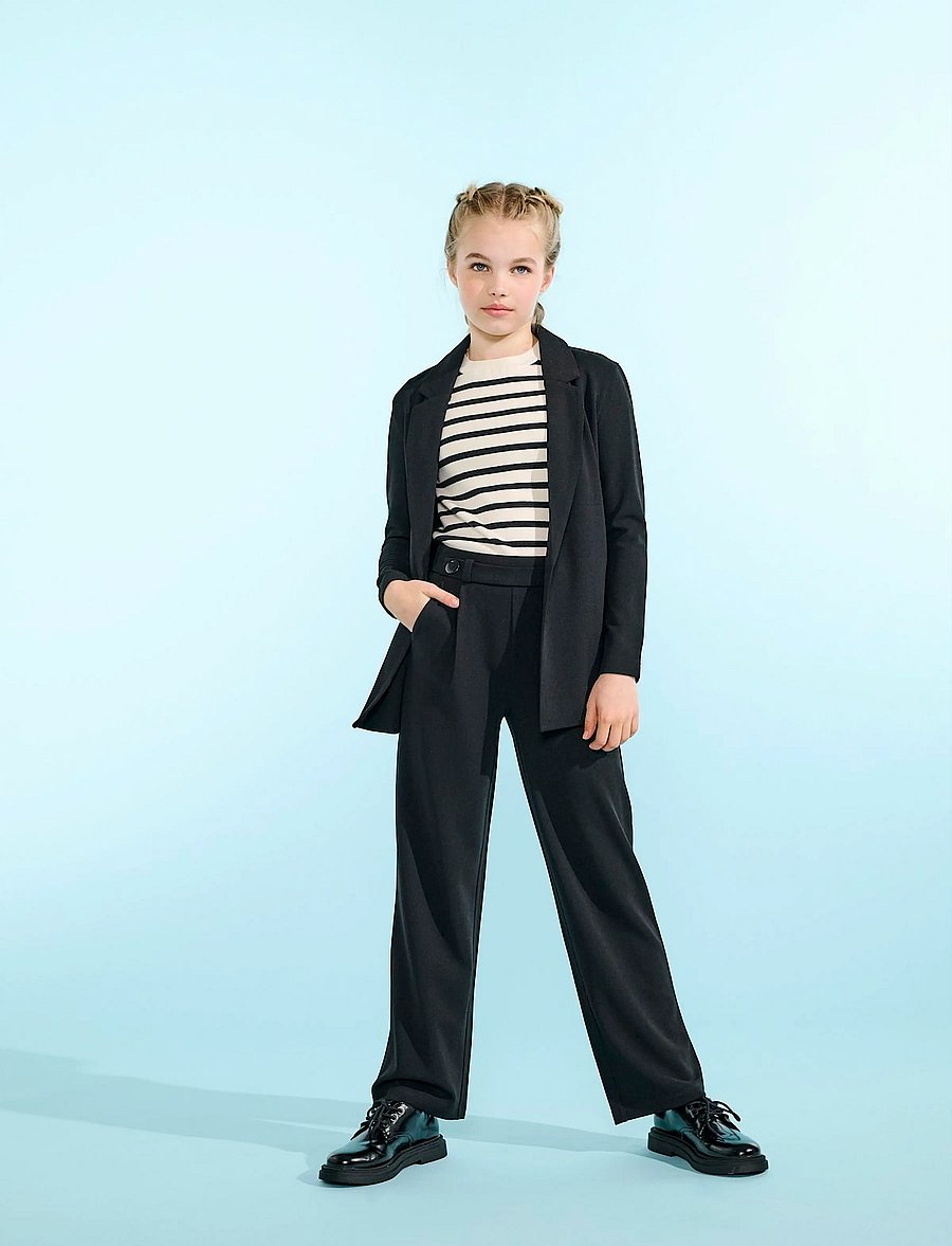 Kids Only - KOGGEGGO LIFE L/S BLAZER VD JRS - blazere - black - 0
