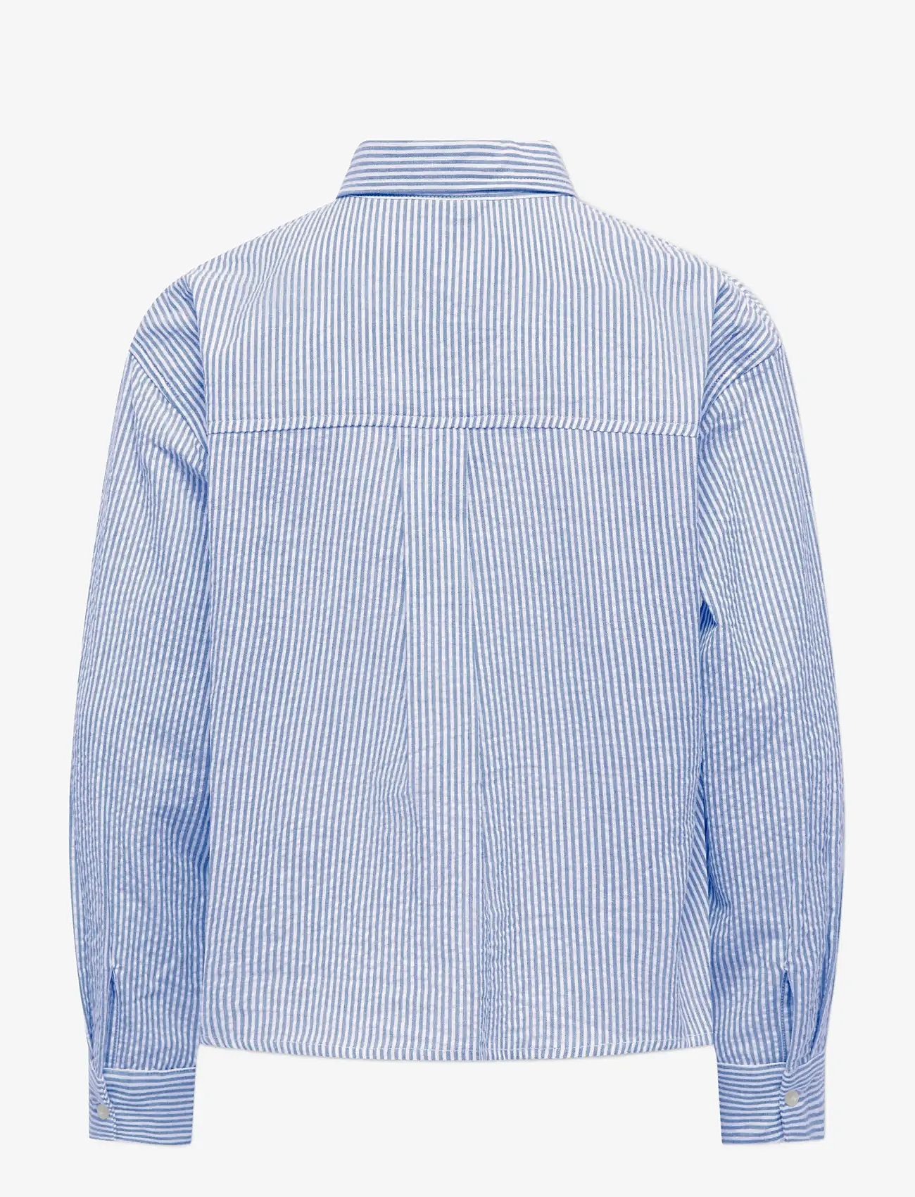 Kids Only - KOGSMILLA LIFE STRIPED KNOT SHIRT VD WVN - long-sleeved shirts - cloud dancer - 2