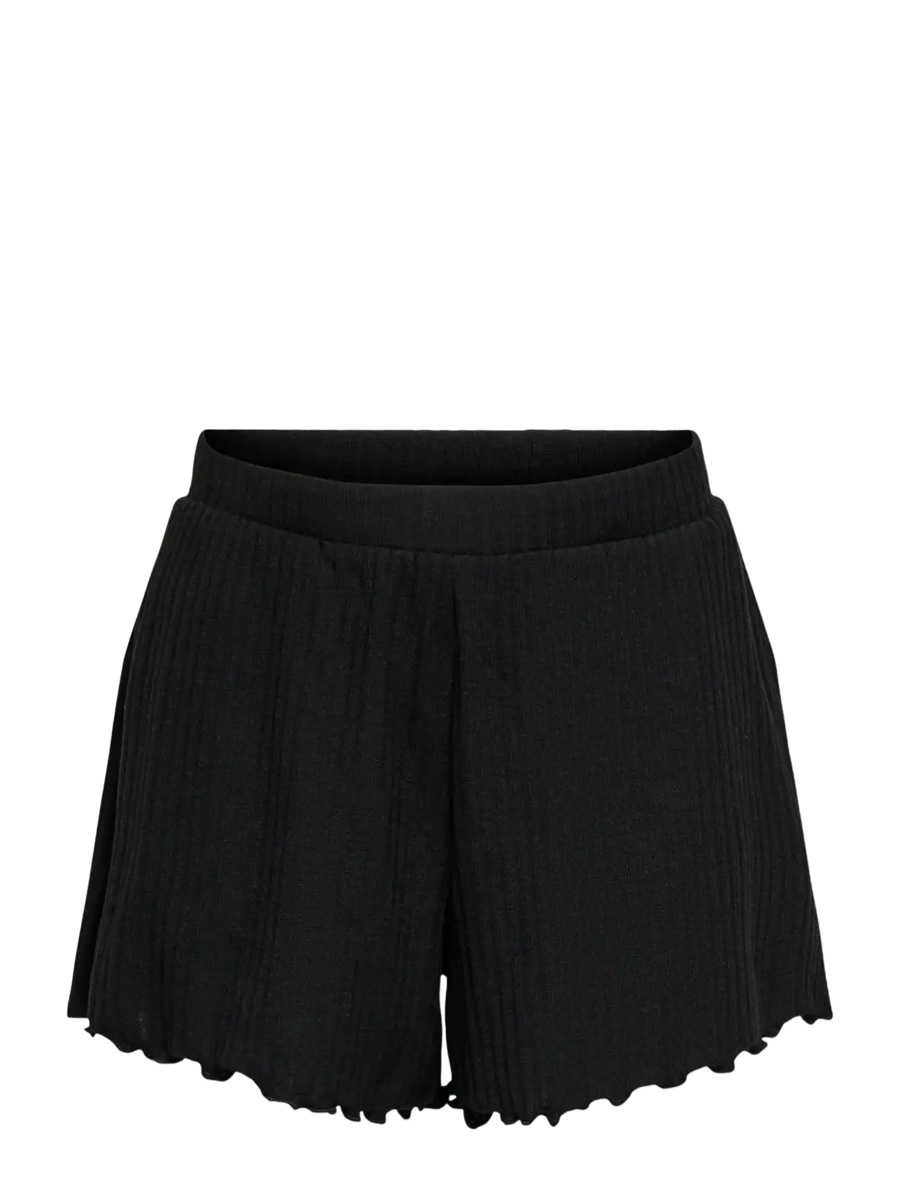Kids Only KOGNELLA WIDE SHORTS VD JRS NOOS - Kläder - BLACK / black