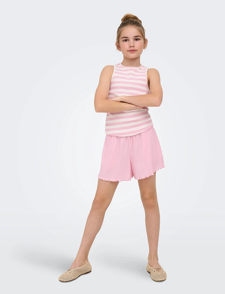 Kids Only - KOGNELLA WIDE SHORTS VD JRS NOOS - shorts casual - romance rose - 4