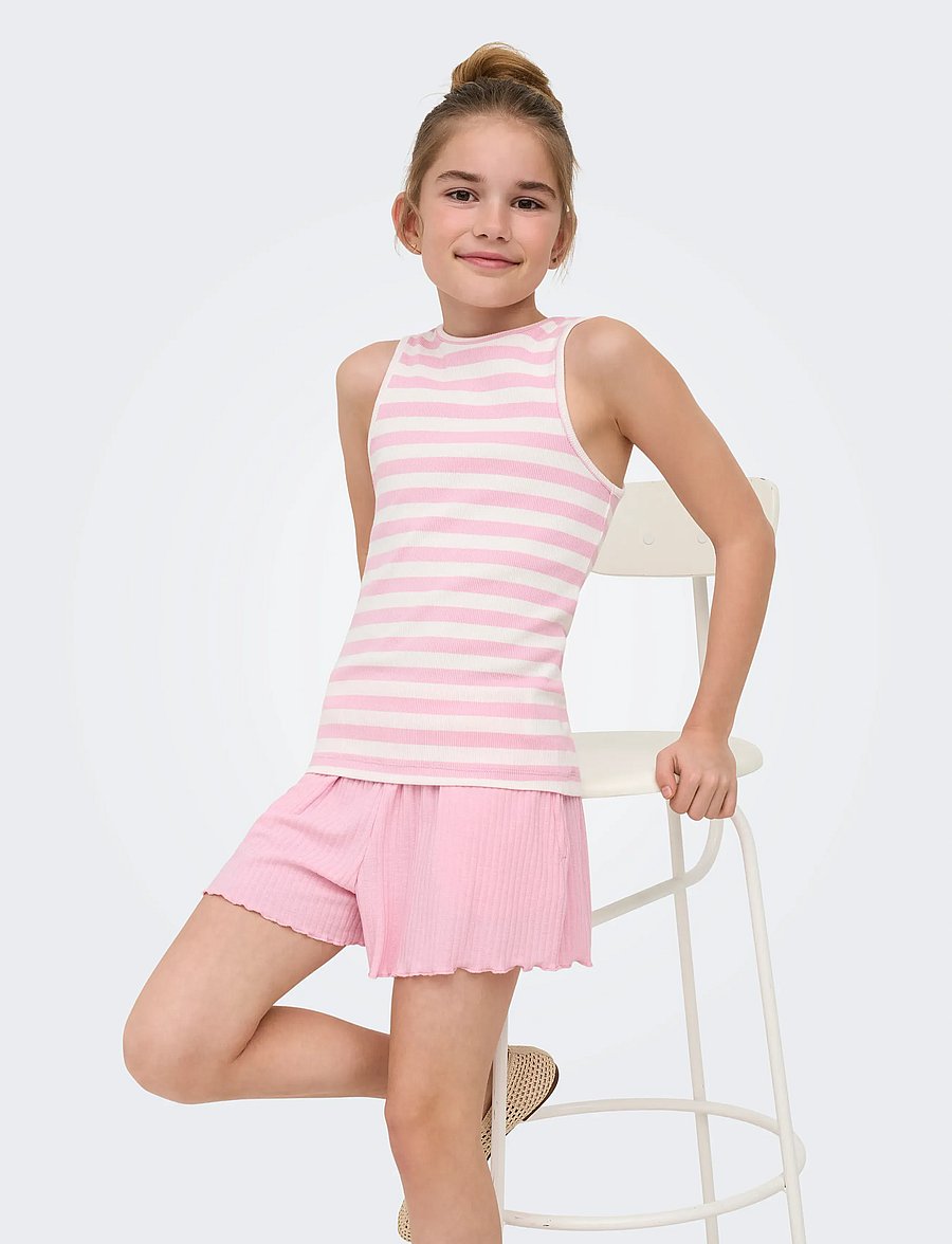 Kids Only - KOGNELLA WIDE SHORTS VD JRS NOOS - shorts casual - romance rose - 5