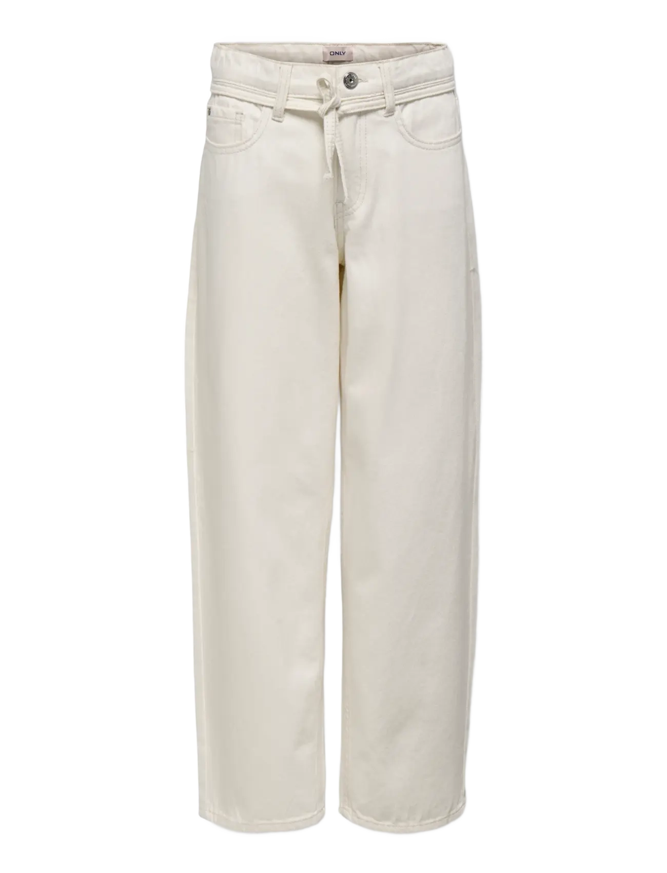 Kids Only KOGGIANNA MW STRAIGHT PIM211 DNM - Riided - ECRU / cream