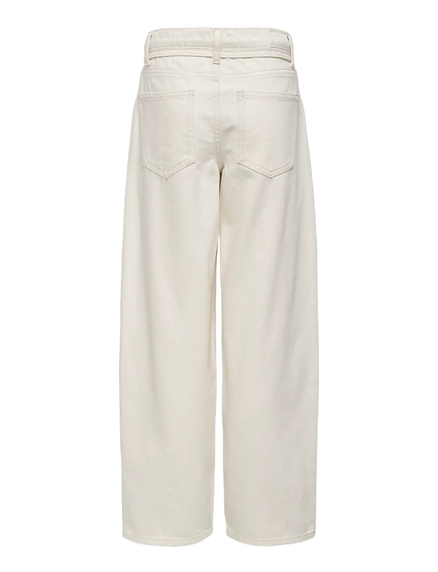Kids Only - KOGGIANNA MW STRAIGHT PIM211 DNM - loose jeans - ecru - 1
