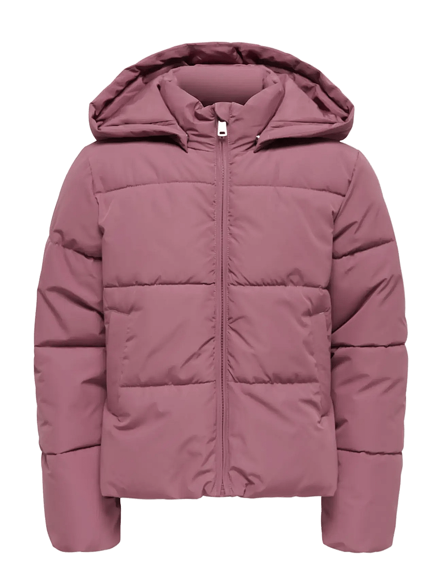 Kids Only - KOGJUTA LIFE SHORT PUFFER OTW NOOS - vinterjakker - rose brown - 1
