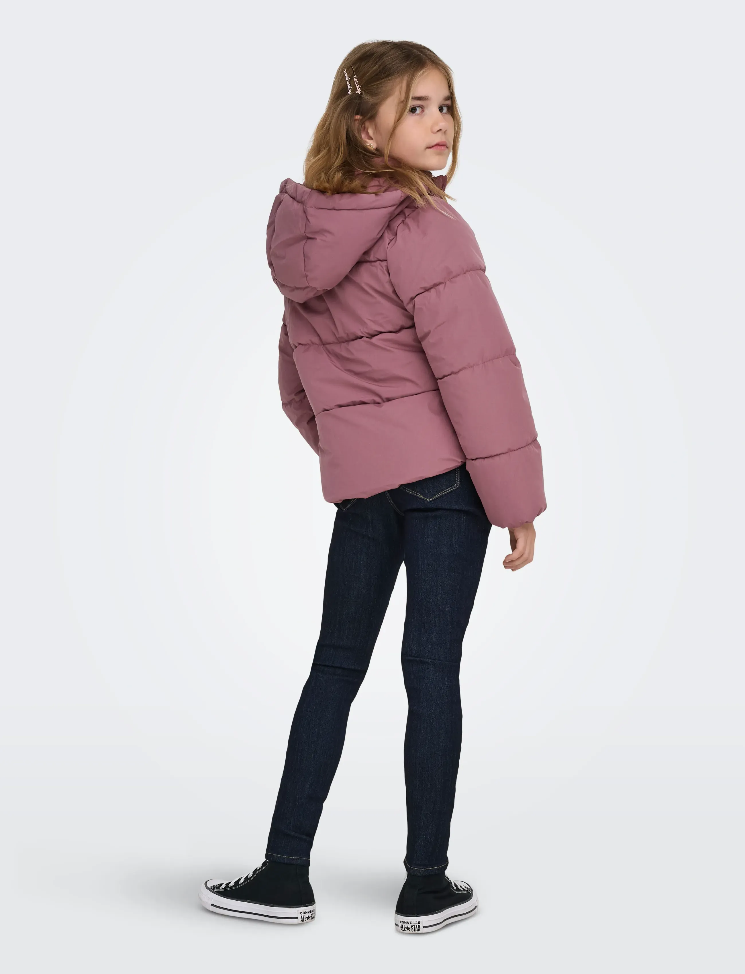 Kids Only - KOGJUTA LIFE SHORT PUFFER OTW NOOS - vinterjakker - rose brown - 2