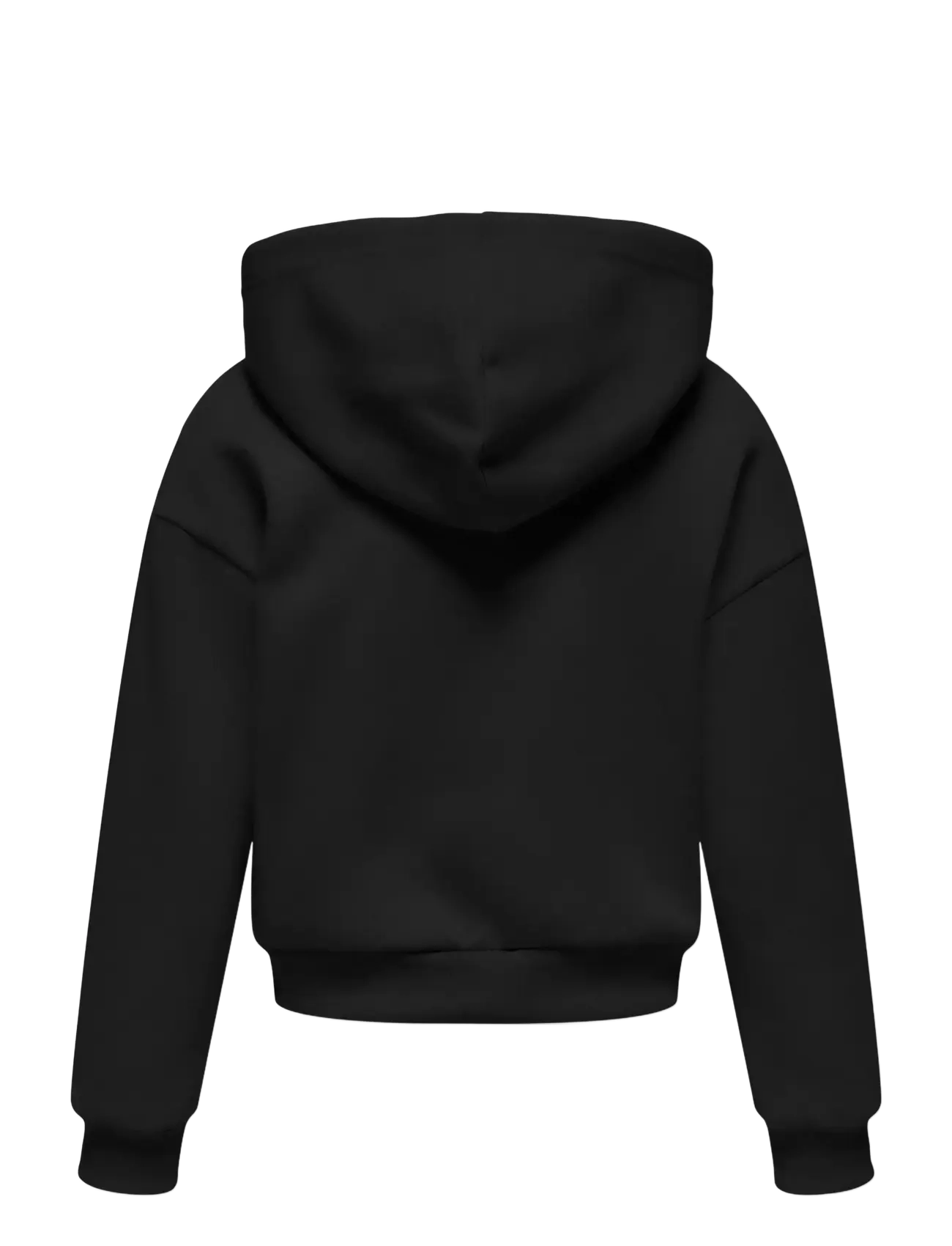 Kids Only - KOGRITA L/S ZIP HOOD BF SWT - hettupeysur - black - 1