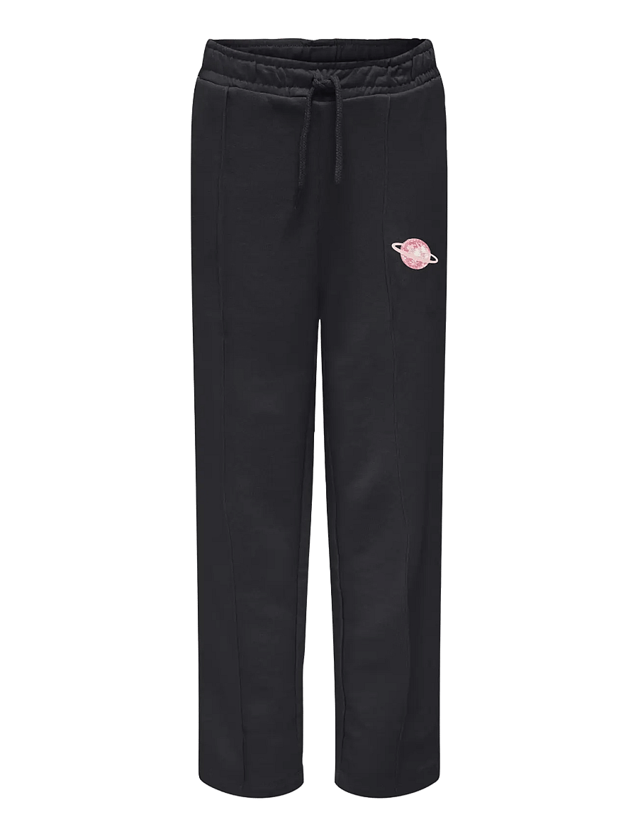 Kids Only - KOGRITA WIDE PANT BF SWT - jogginghosen - black - 1