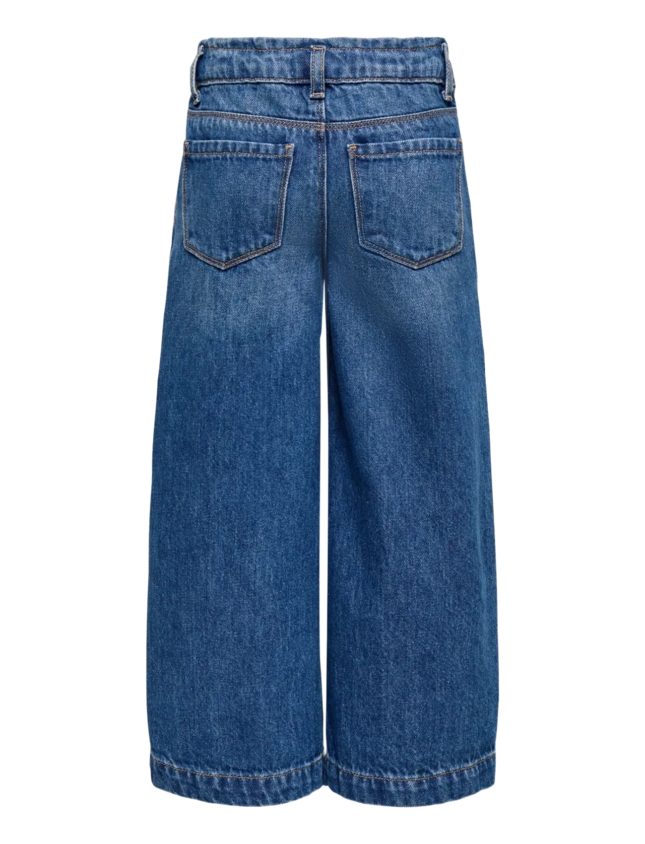 Kids Only - KMGCOMET HEART WIDE DNM DIA3020 NOOS - víðar gallabuxur - medium blue denim - 2