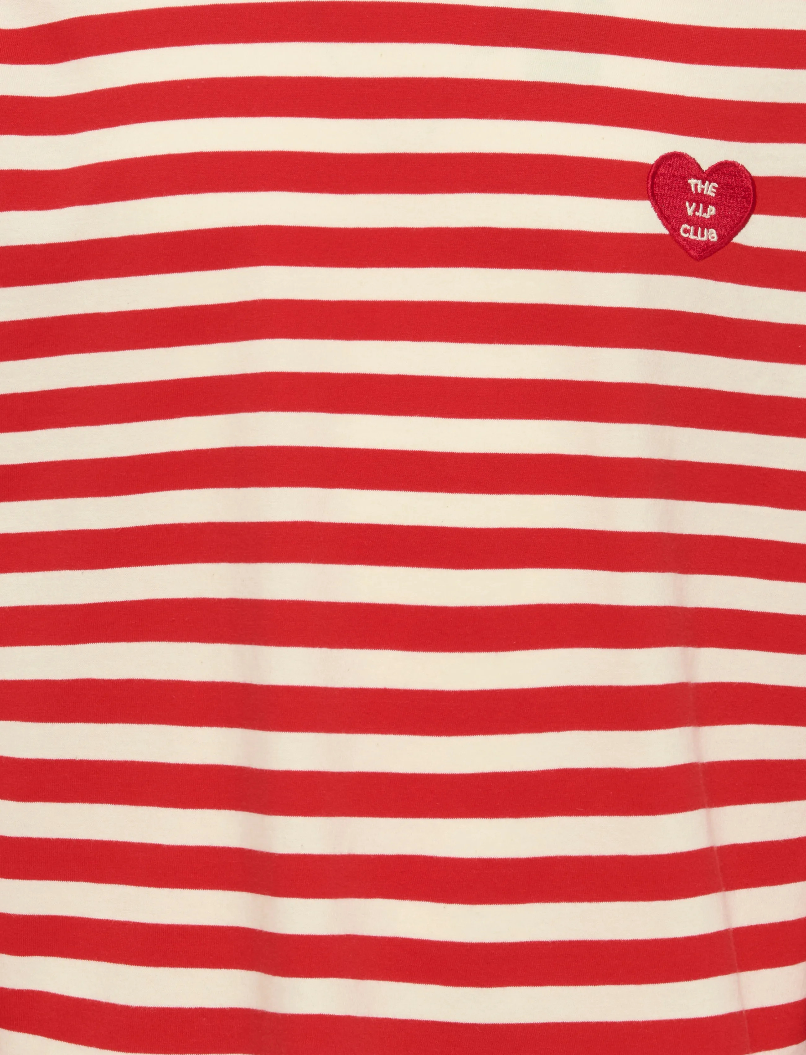 Kids Only - KOGLIVINA L/S O-NECK STRIPE TOP JRS - t-shirts à manches longues - high risk red - 2