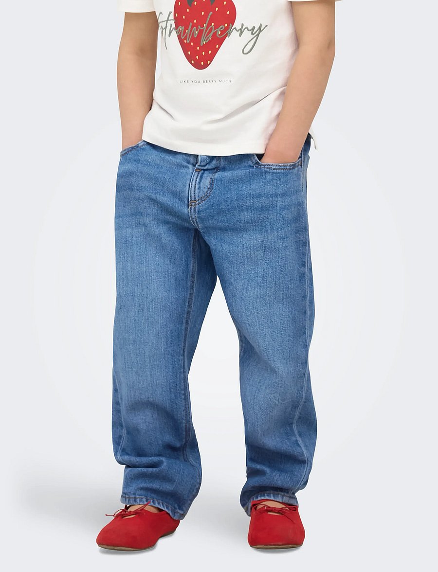Kids Only - KMGVALENTINE ST JEANS DNM AZG777 NOOS - regular jeans - medium blue denim - 0