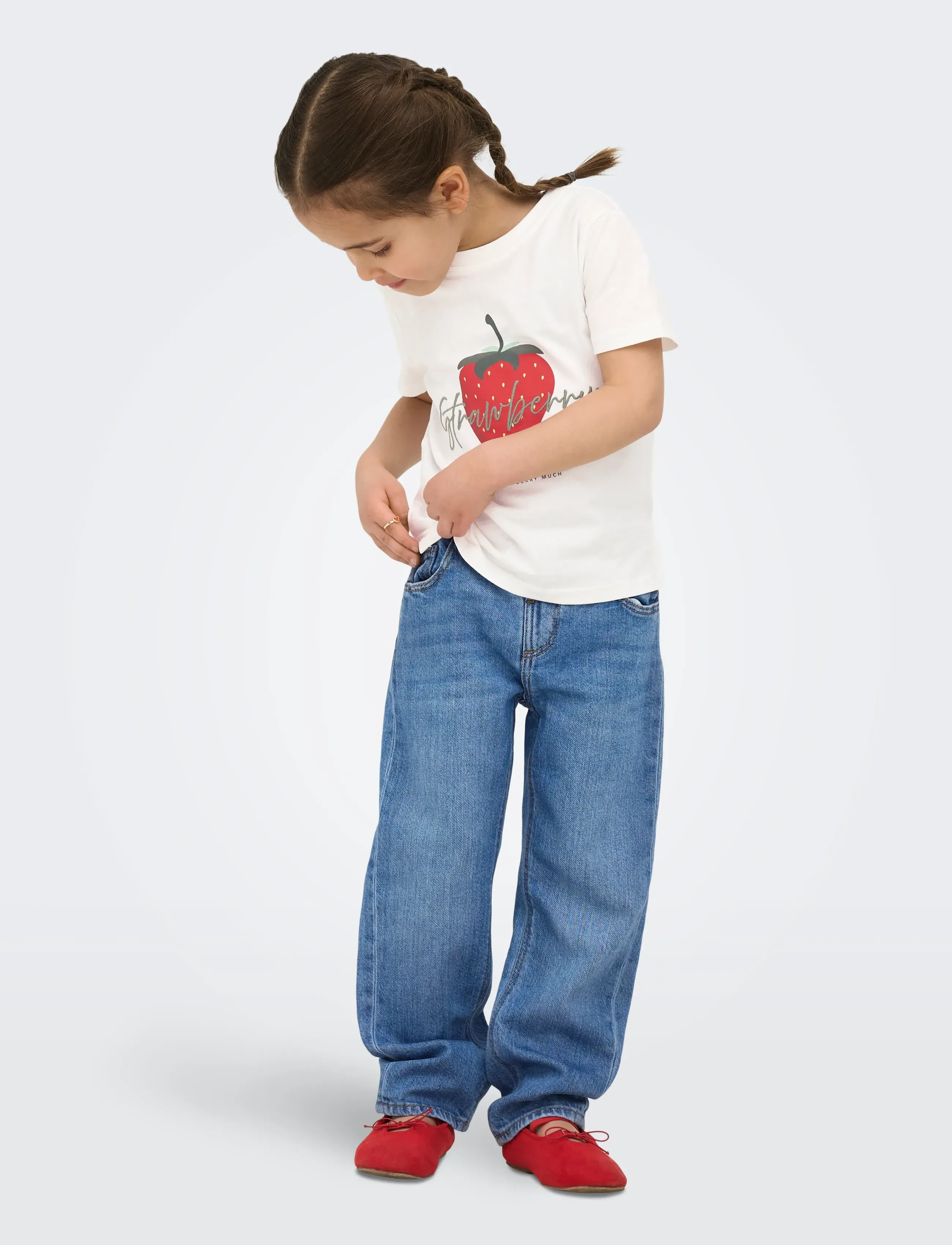 Kids Only - KMGVALENTINE ST JEANS DNM AZG777 NOOS - regular jeans - medium blue denim - 4