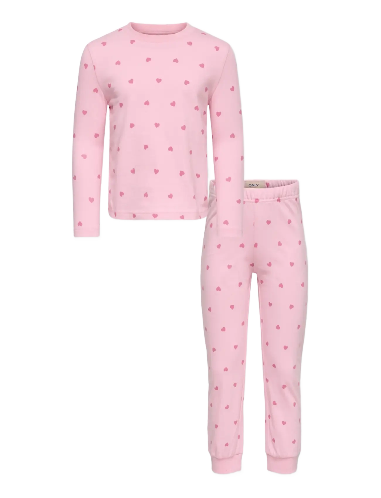 Kids Only KMGRILA NIGHTWEAR LS TOP/PANT SET JRS - Pyjamasset - ROMANCE ROSE / pink/rose