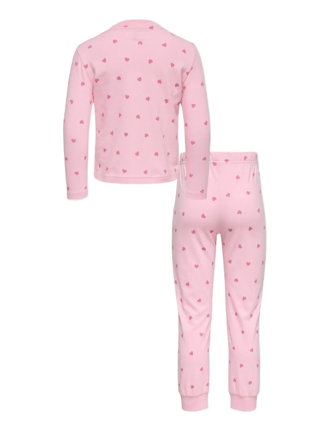 Kids Only - KMGRILA NIGHTWEAR LS TOP/PANT SET JRS - pyjamassæt - romance rose - 1