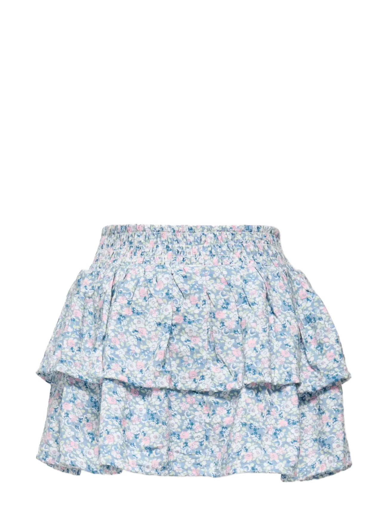Kids Only - KMGBELLE LAYERED SMOCK SKORT WVN - skorts - faded denim - 1