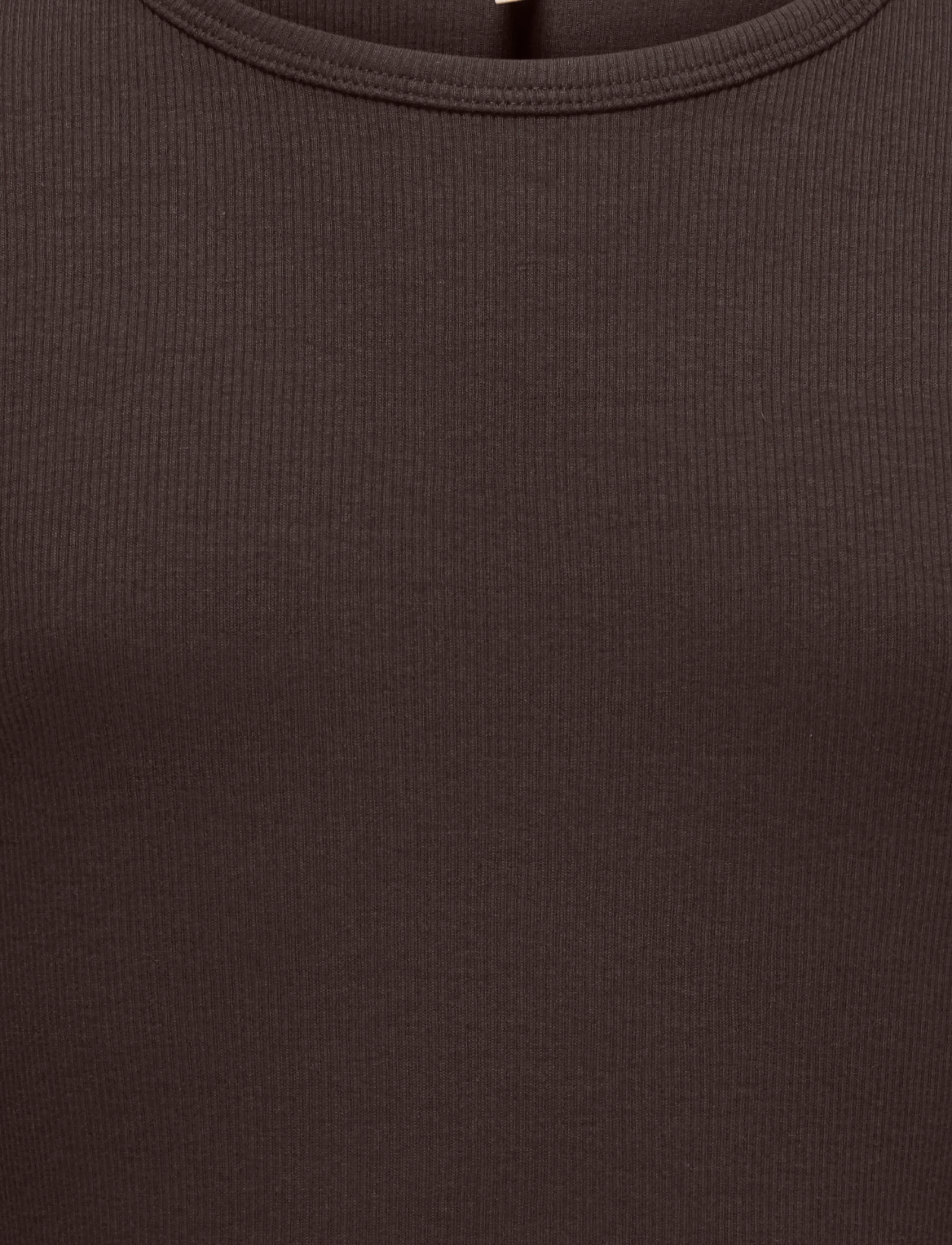 Kids Only - KOGLUCKY L/S O NECK TOP JRS NOOS - langärmelig - coffee bean - 2