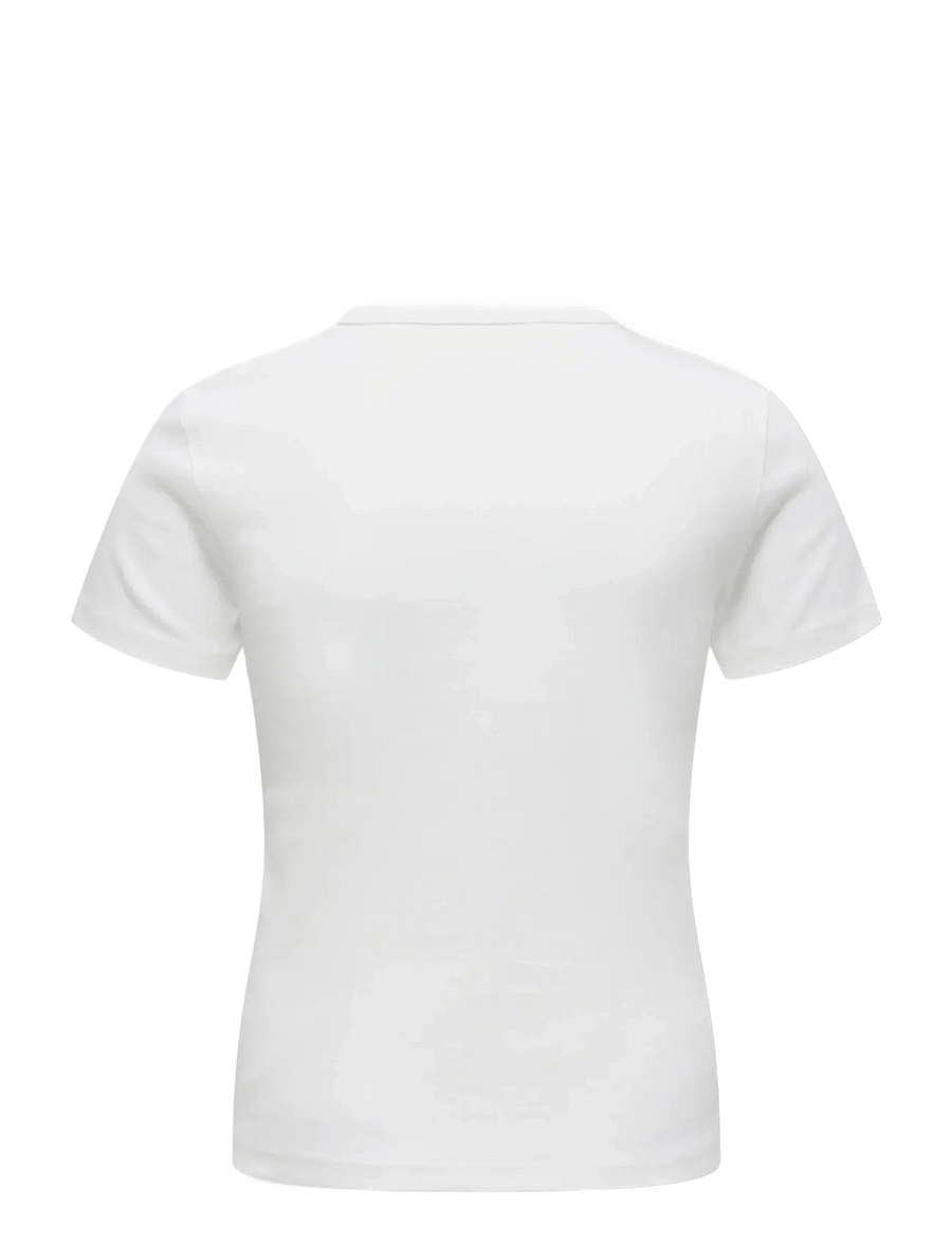 Kids Only - KOGLUCKY S/S O NECK TOP JRS NOOS - cloud dancer - 2